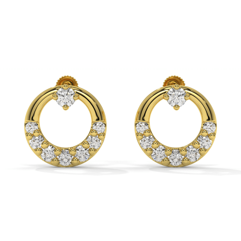 Halo Ring Studs