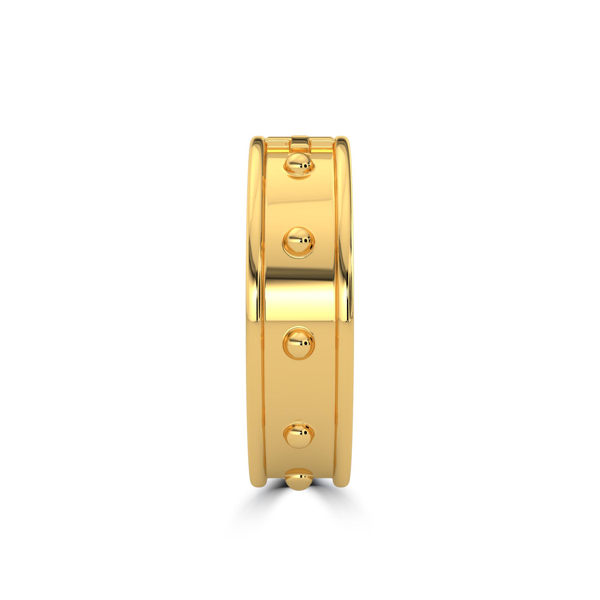Golden Faith Rosary Ring , 13