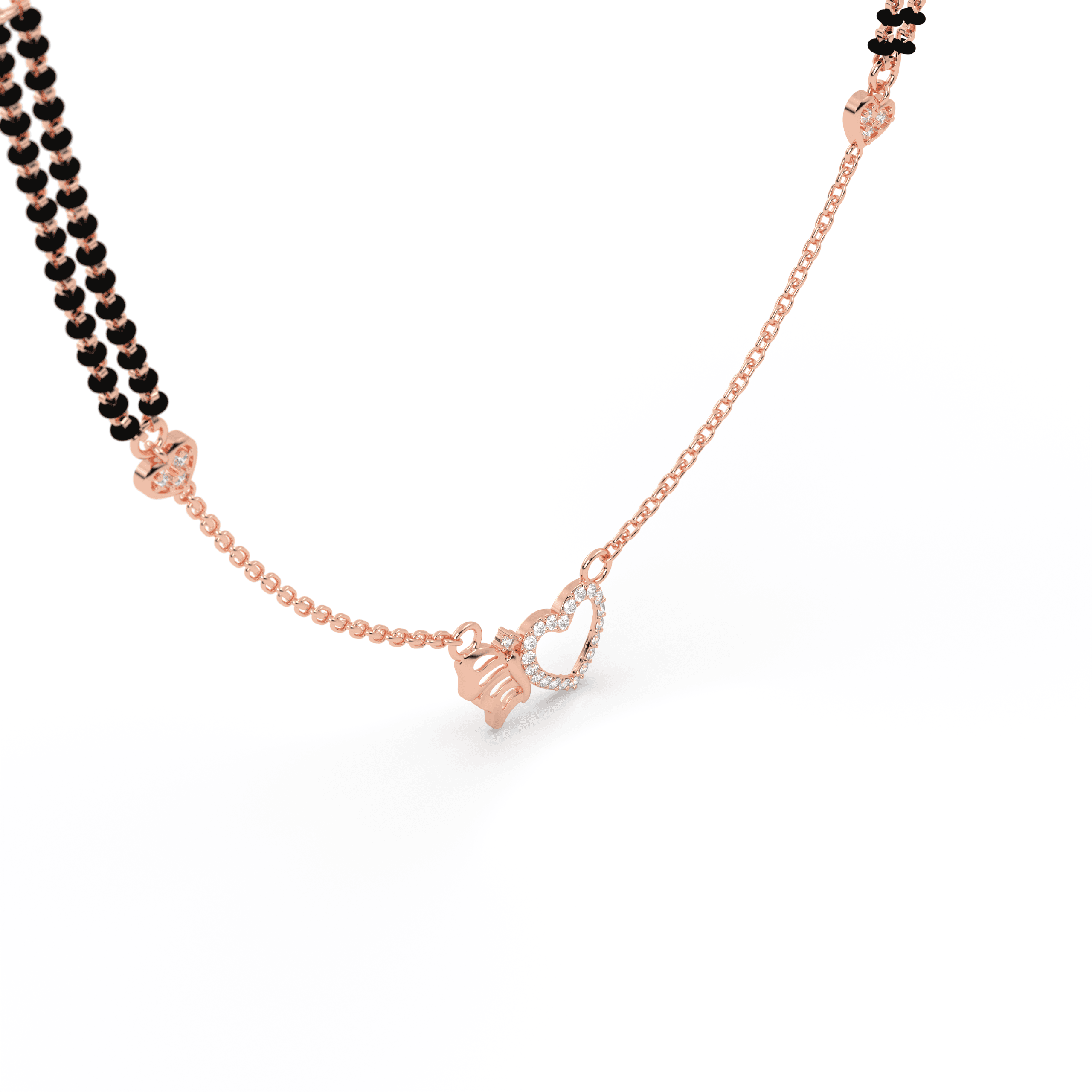Heart-Bond Mangalsutra , 