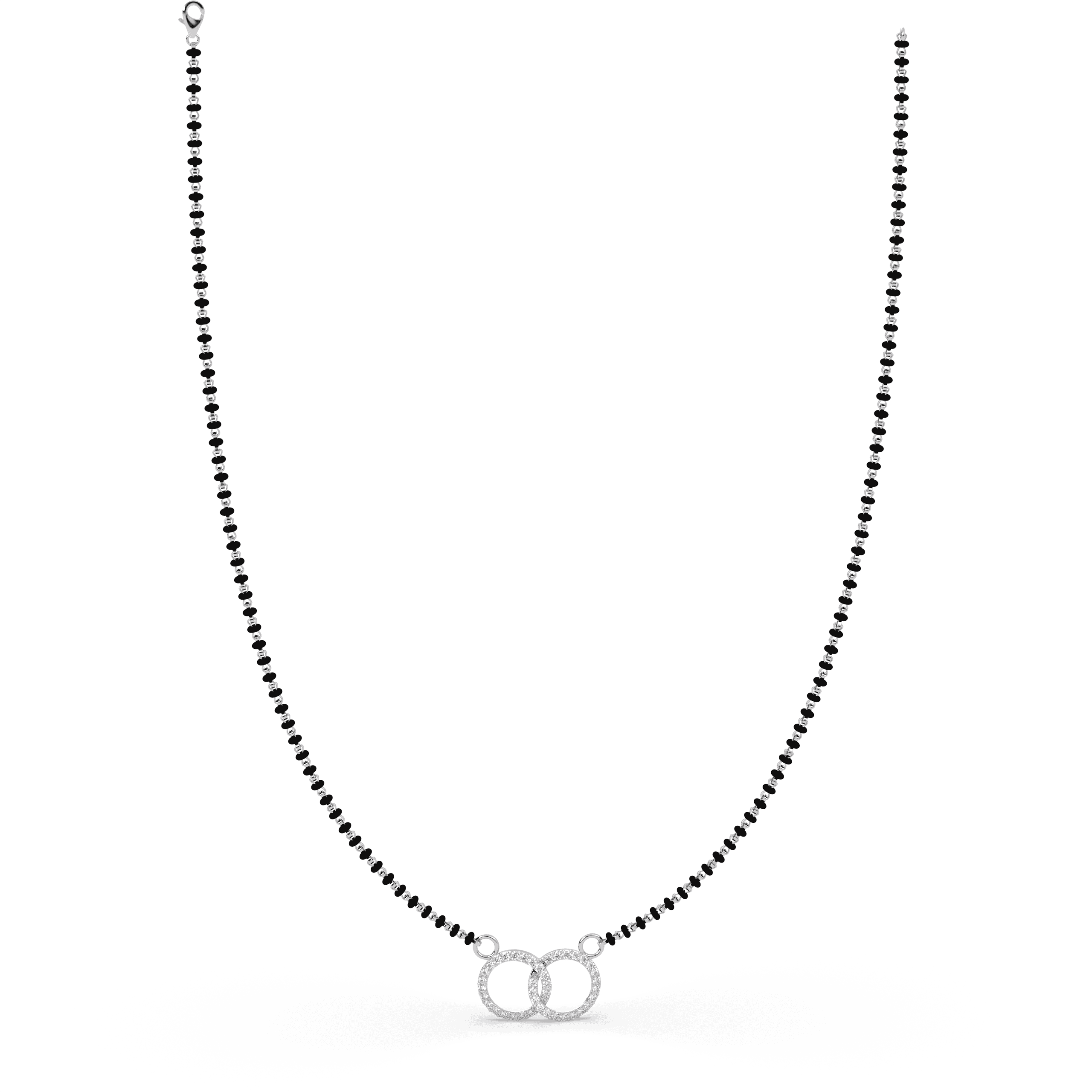Eternal Circles cz stone  Mangalsutra , 