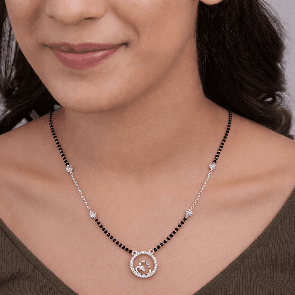 Eternal Heart Circle Mangalsutra , 