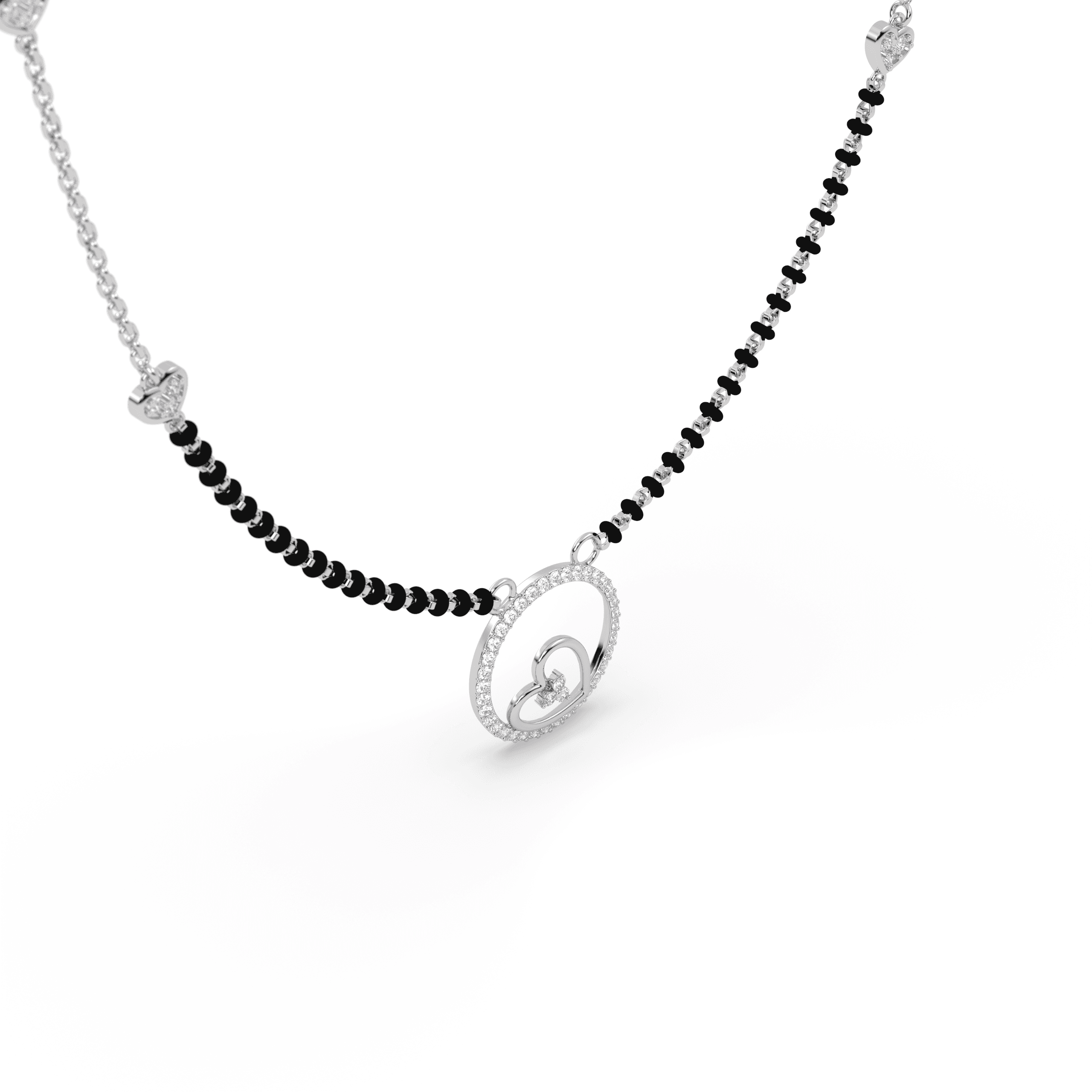 Eternal Heart Circle Mangalsutra , 