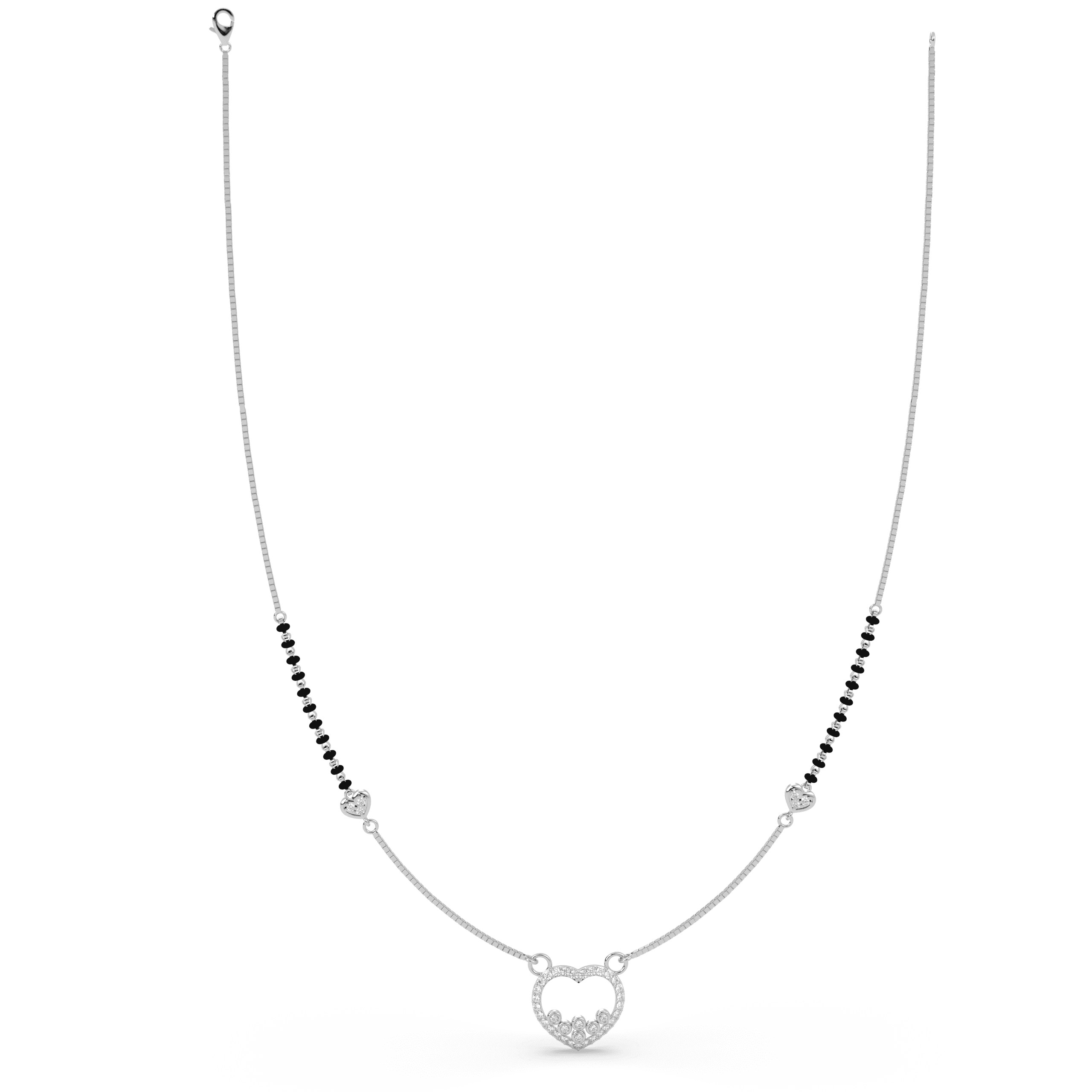 Eternal Circle cz stone  Mangalsutra , 