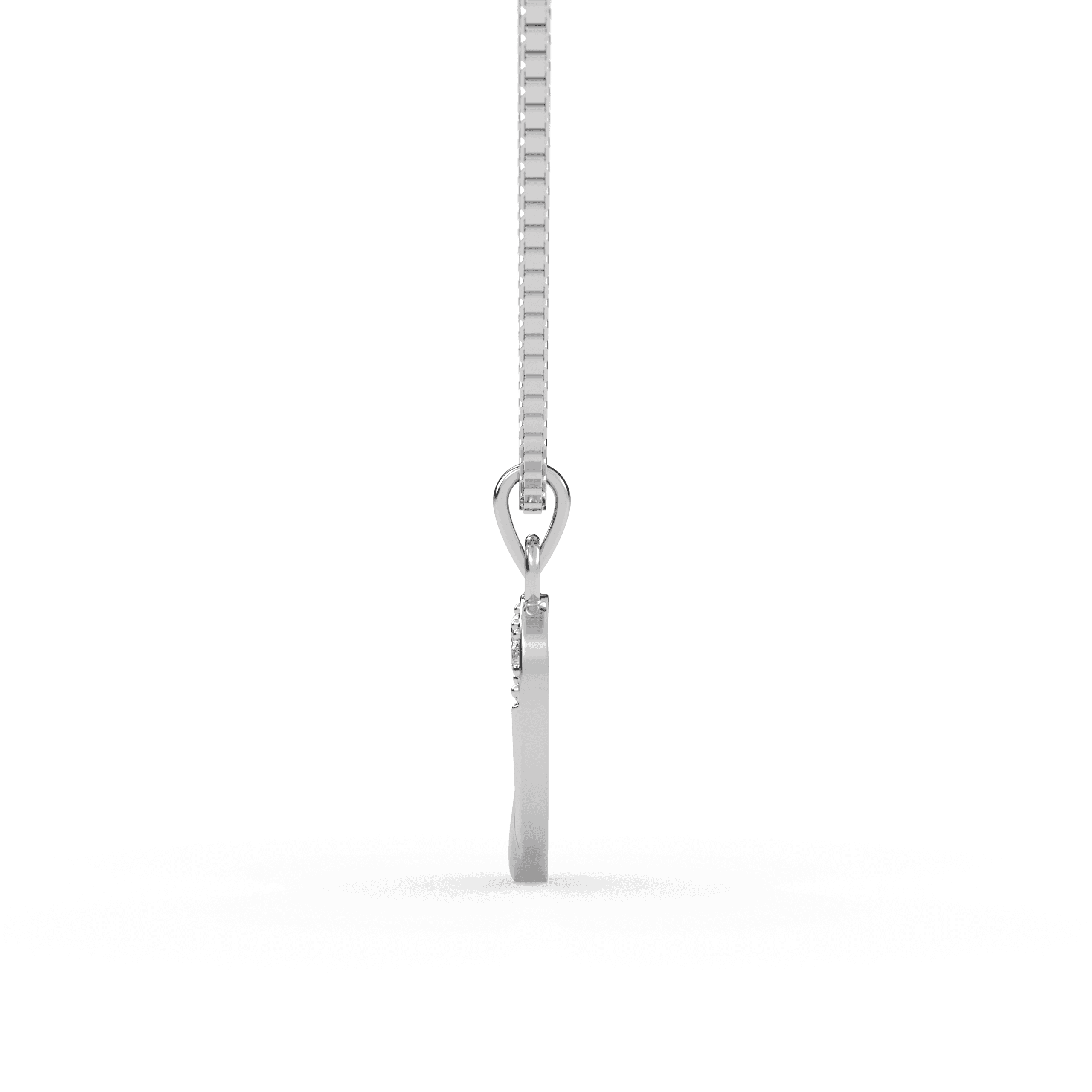 Everlasting Double Heart Pendant , 