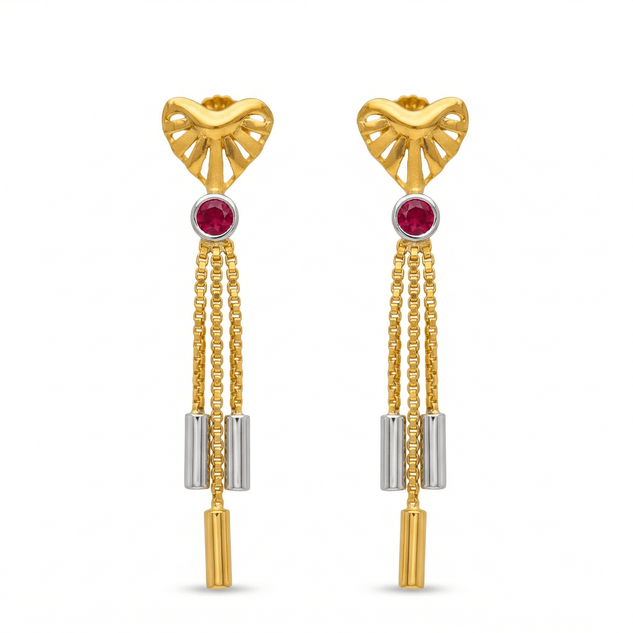 Golden Fan Ruby Drops , South Screw