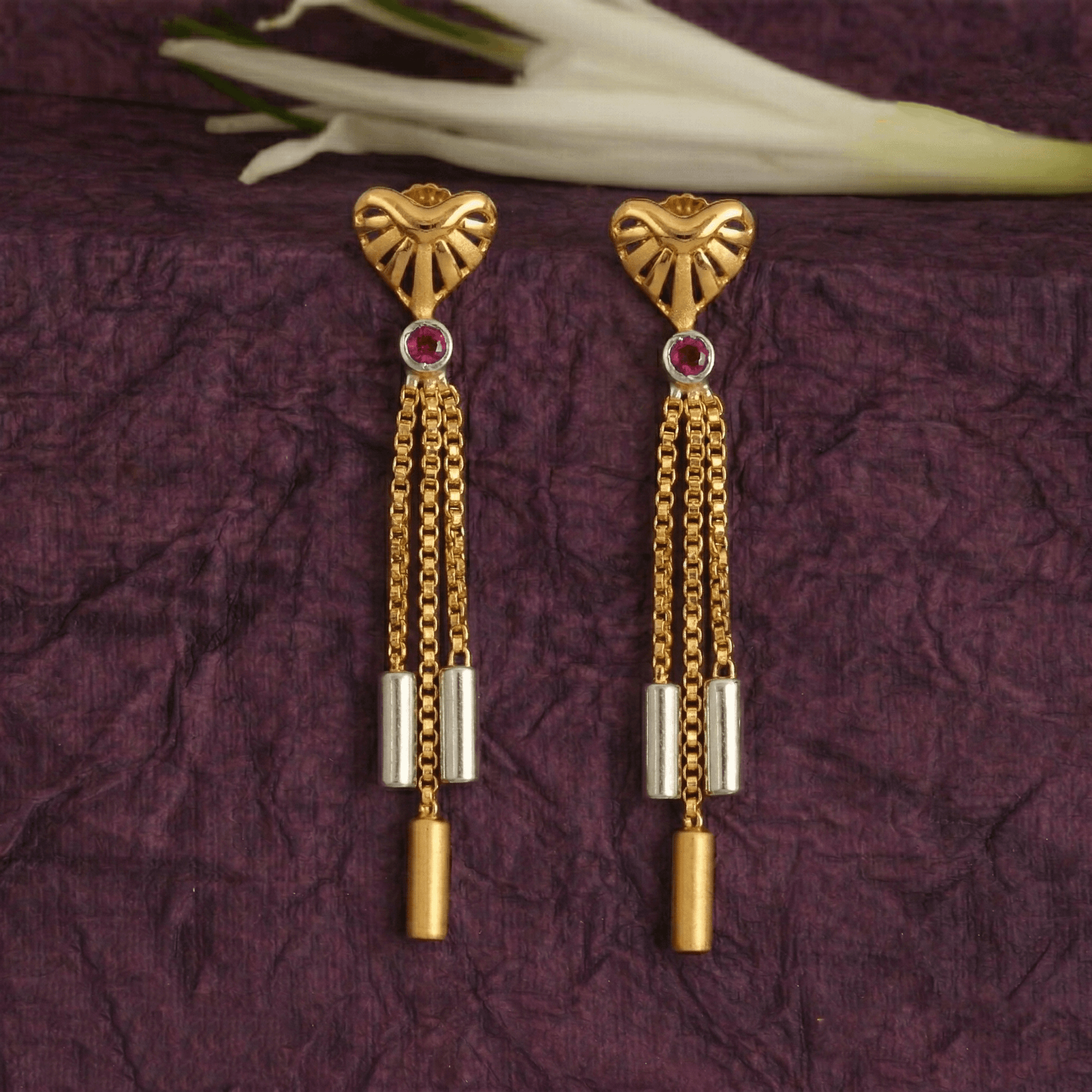 Golden Fan Ruby Drops , South Screw