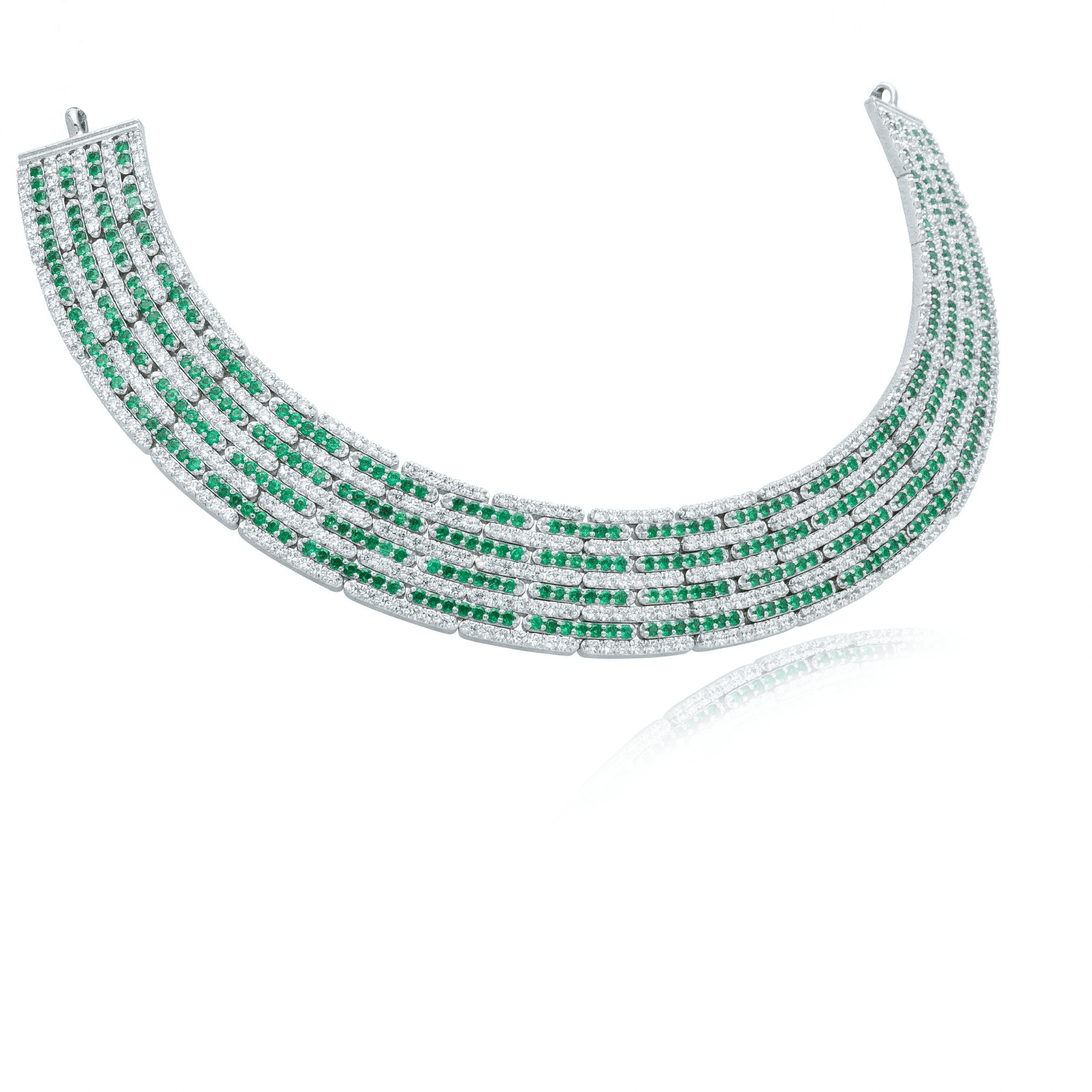 Emerald Glow Choker , 