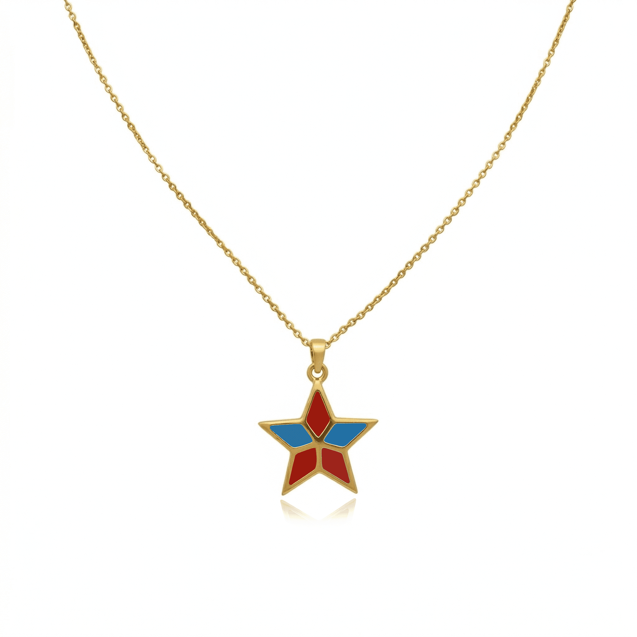 Patriotic Star Pendant , 