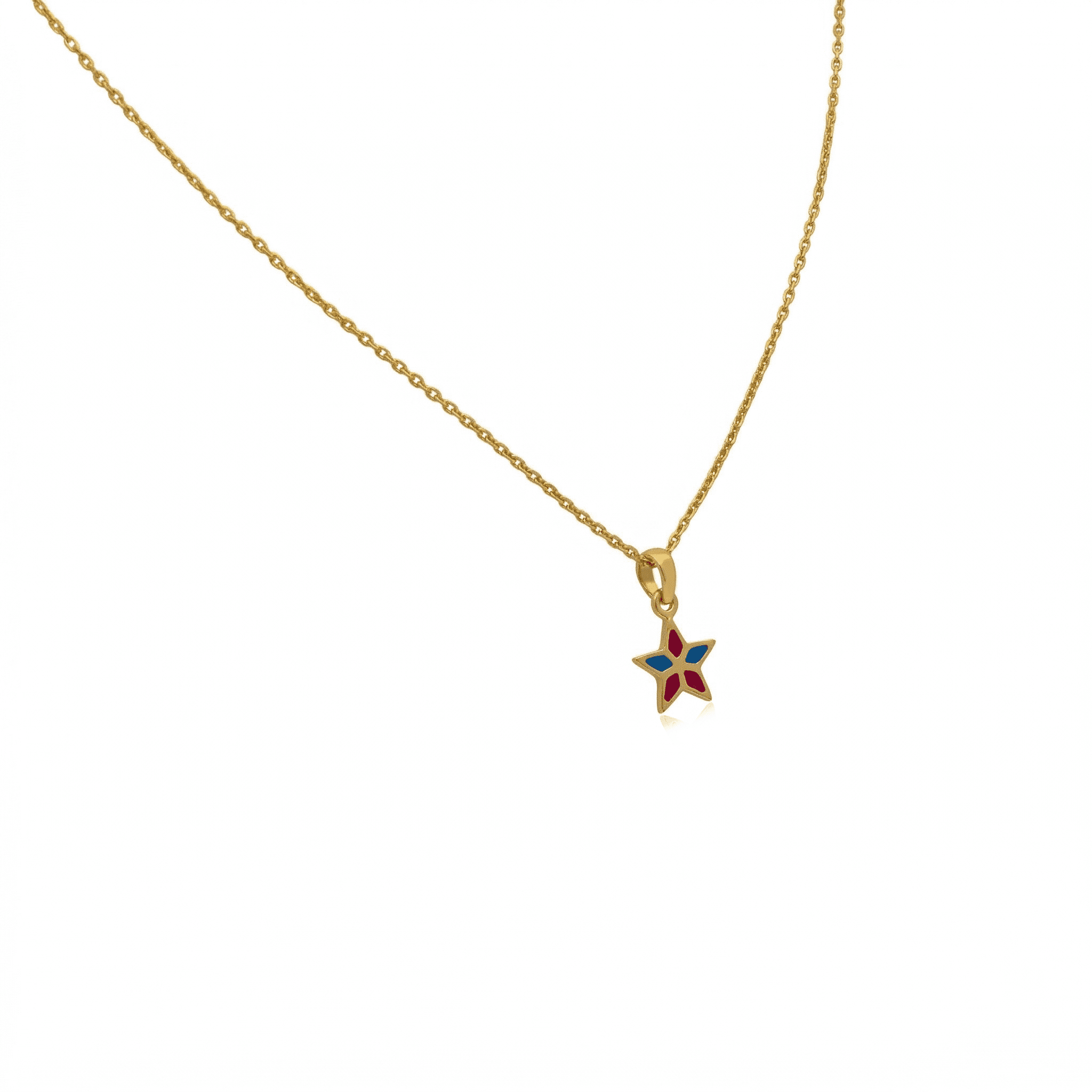 Patriotic Star Pendant , 