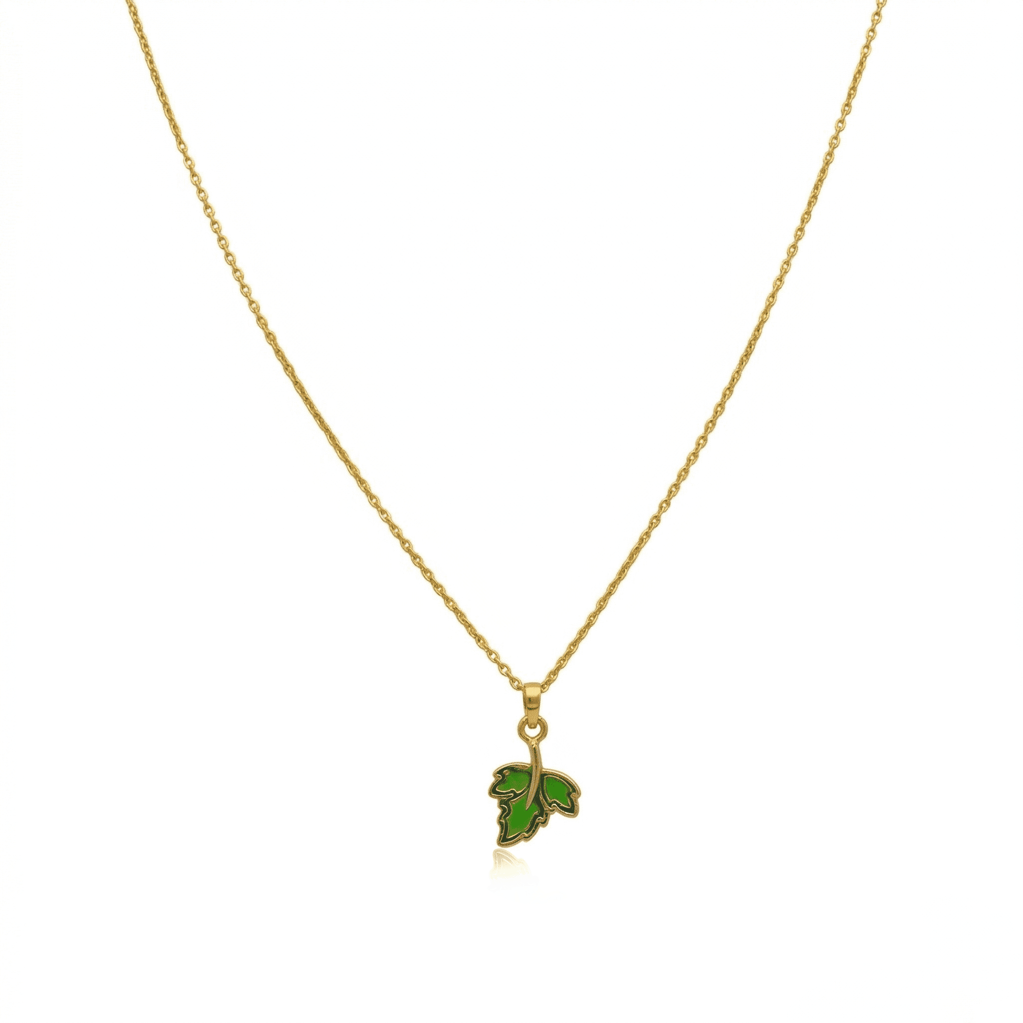 Green Leaf Pendant , 