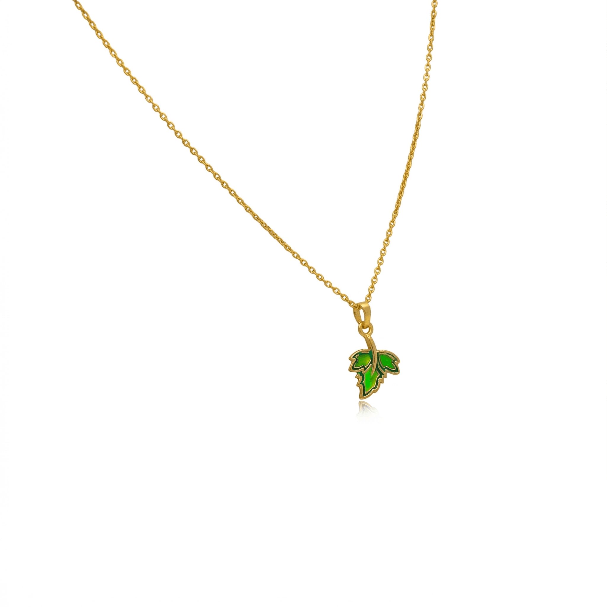 Green Leaf Pendant , 