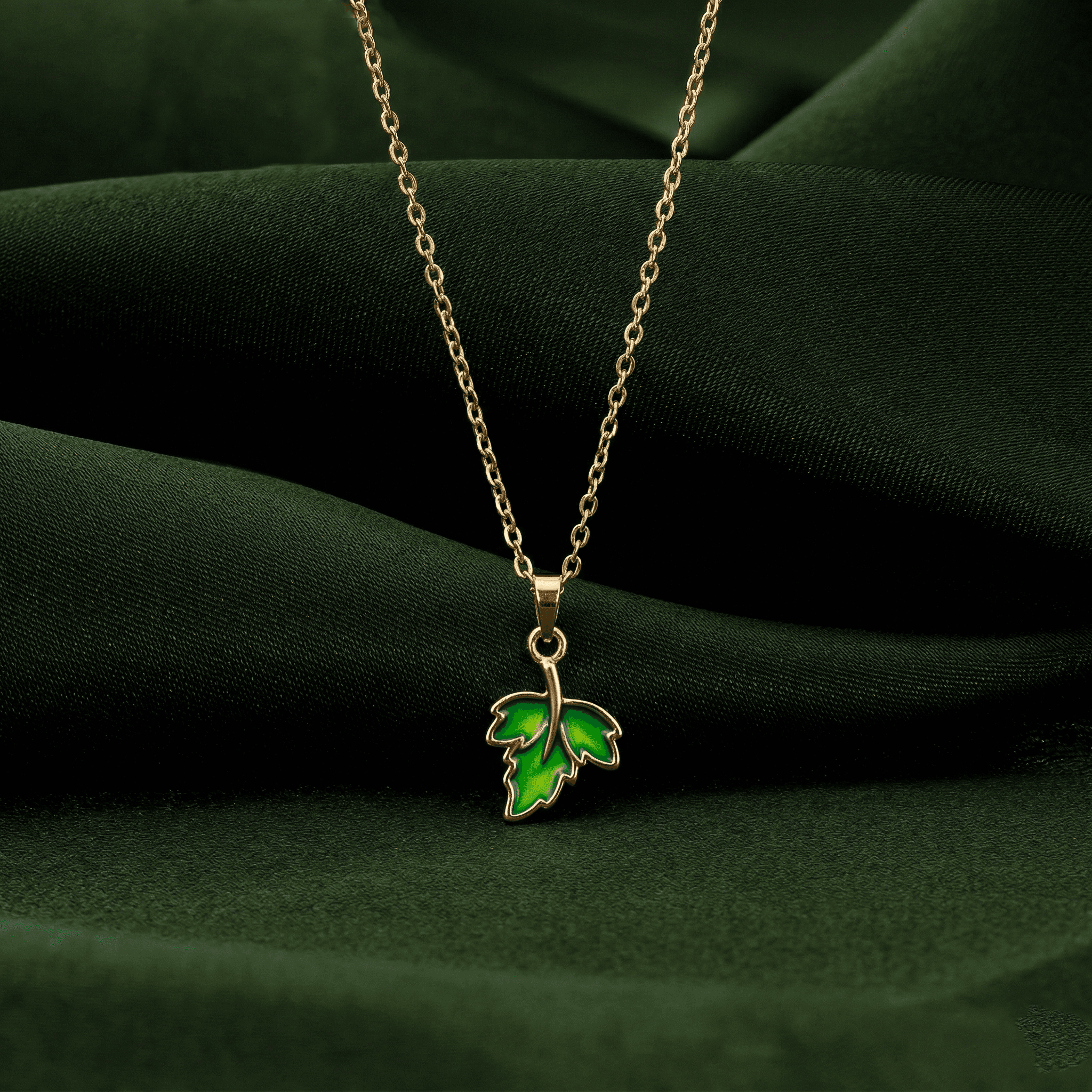 Green Leaf Pendant , 
