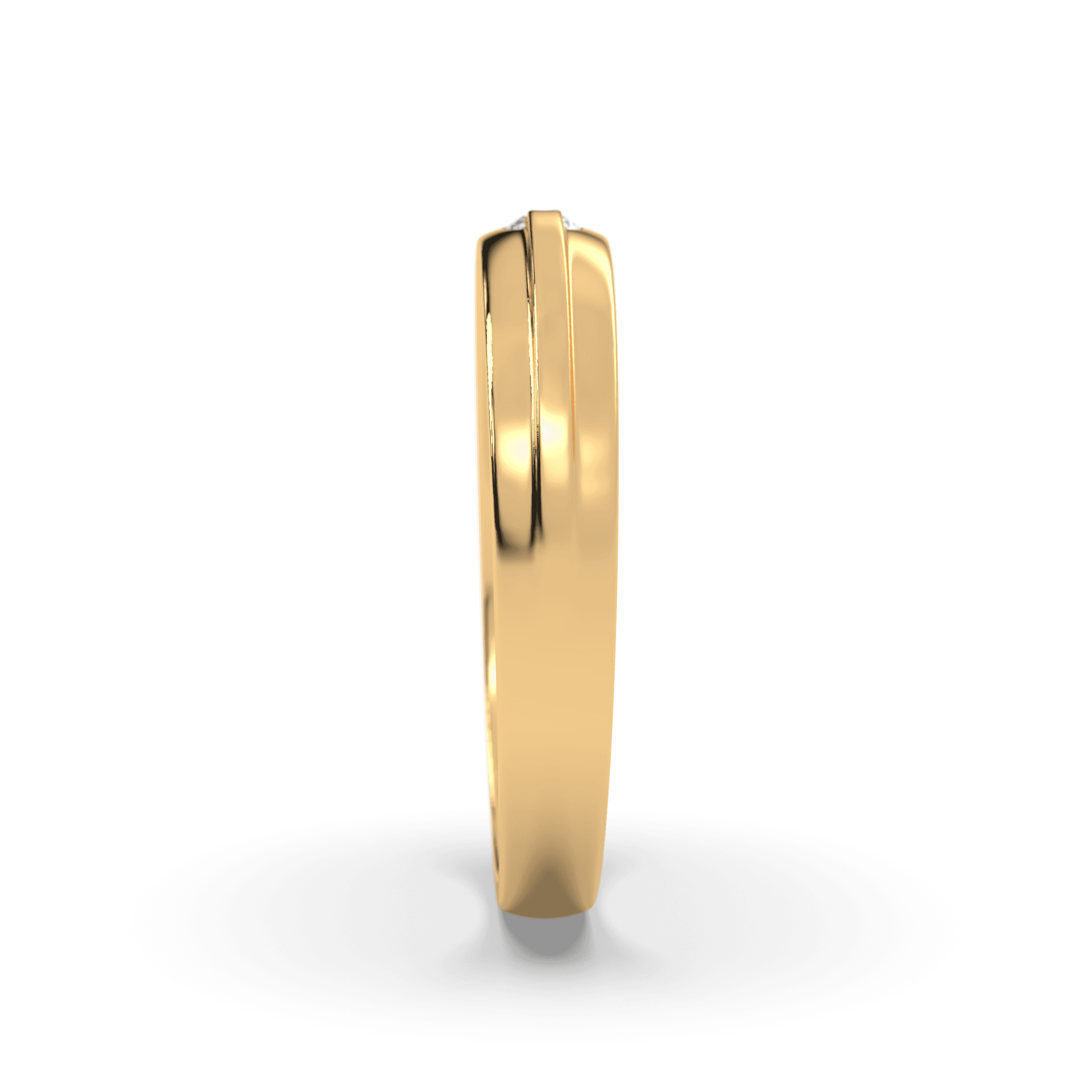 Everlasting vermeil gold  Promise Ring. , 13