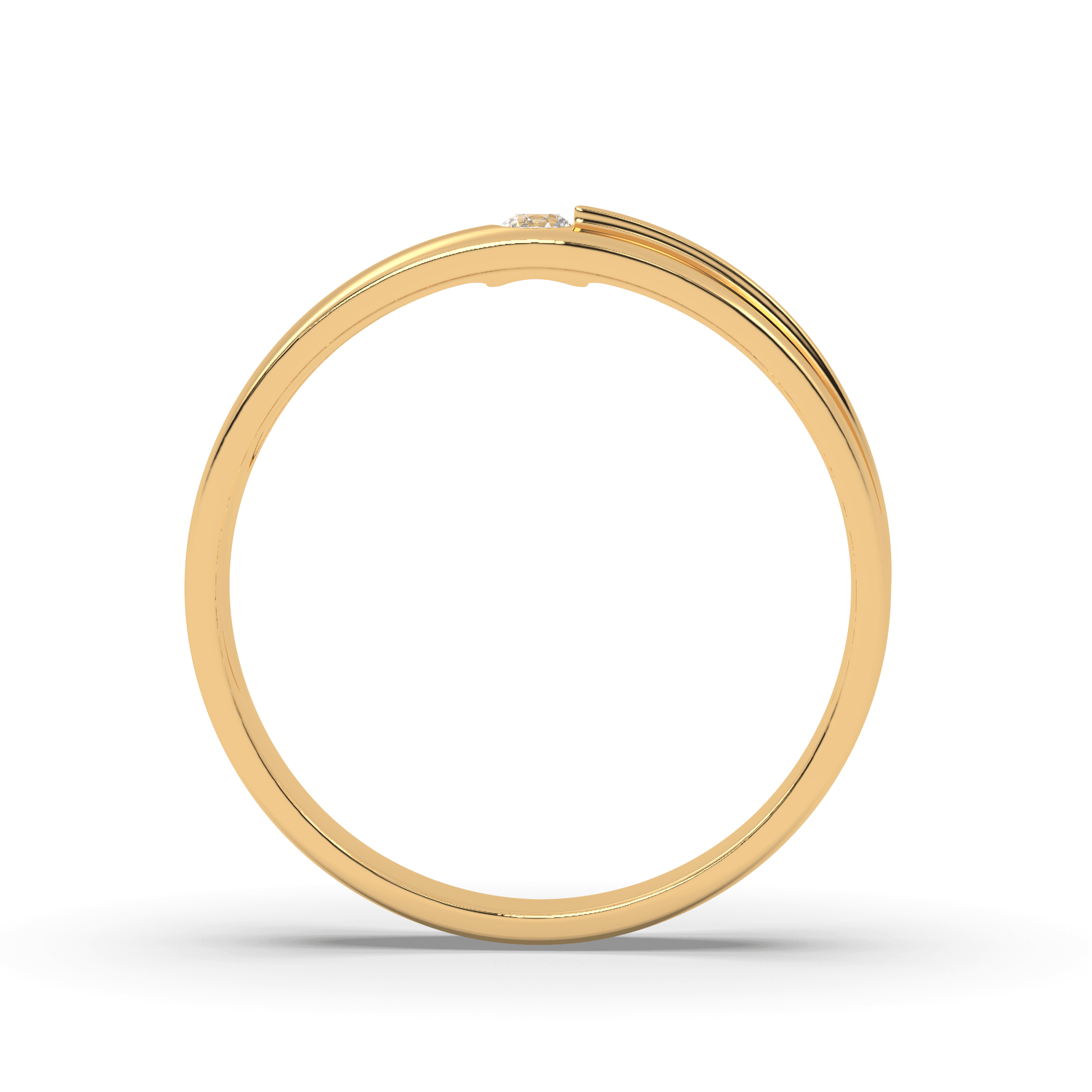 Everlasting vermeil gold  Promise Ring. , 13