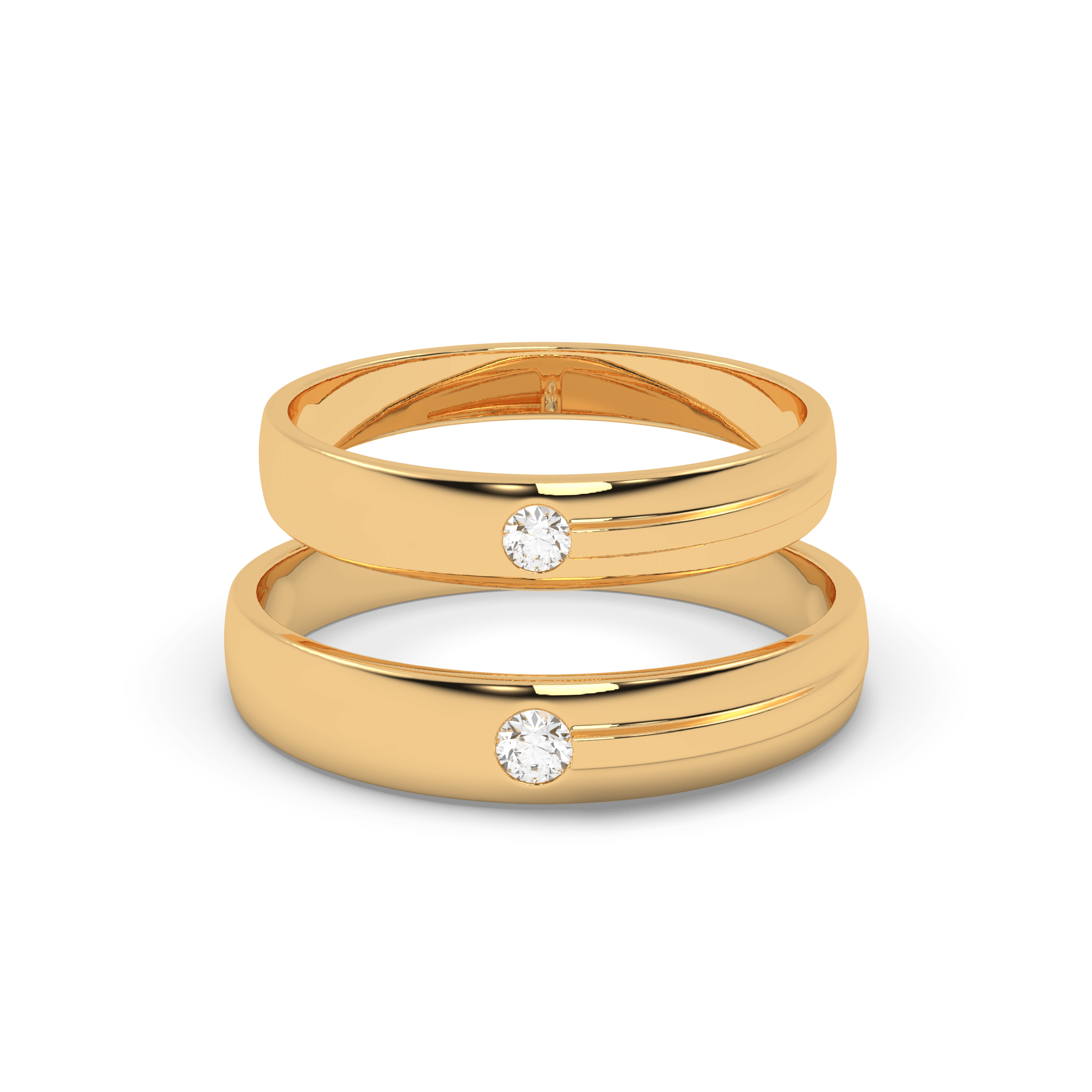 Everlasting vermeil gold  Promise Ring. , 13