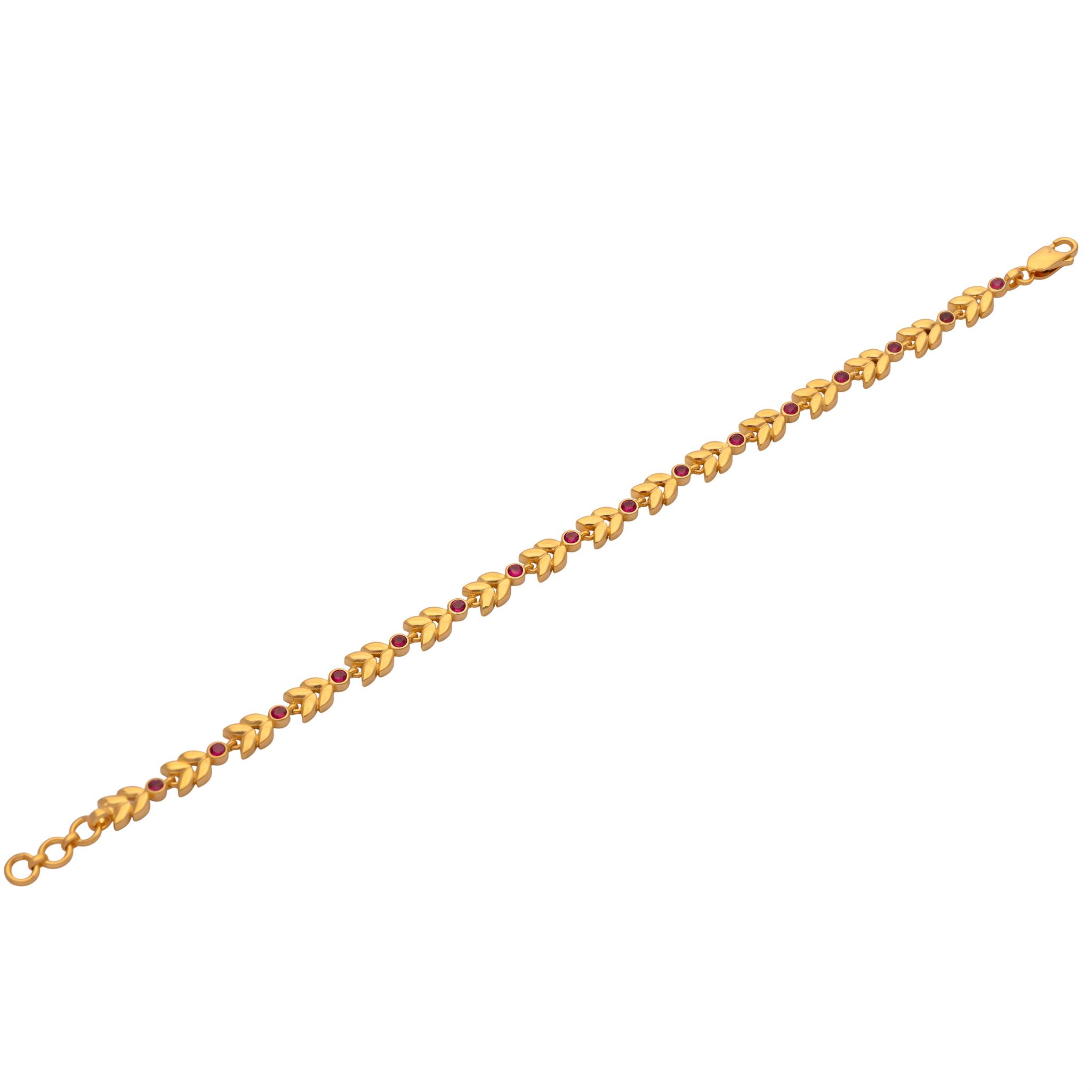 Golden Leaf Bracelet , 