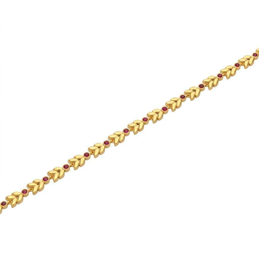 Golden Leaf Bracelet , 