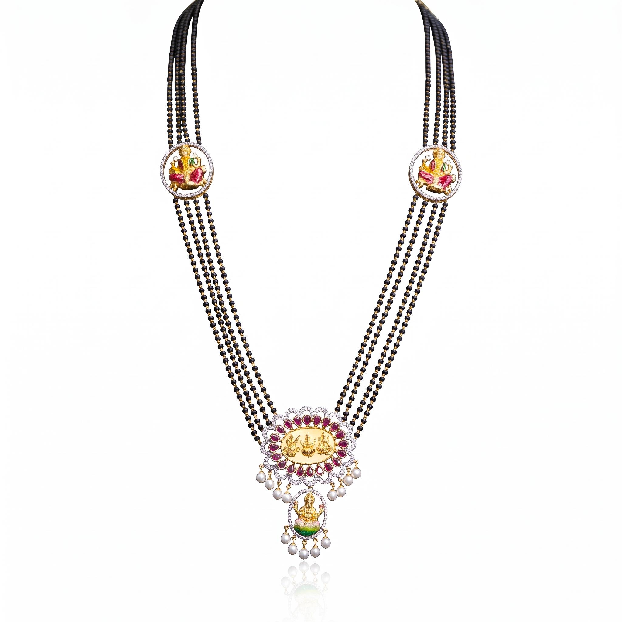 Royal Divine Lakshmi Necklace , 