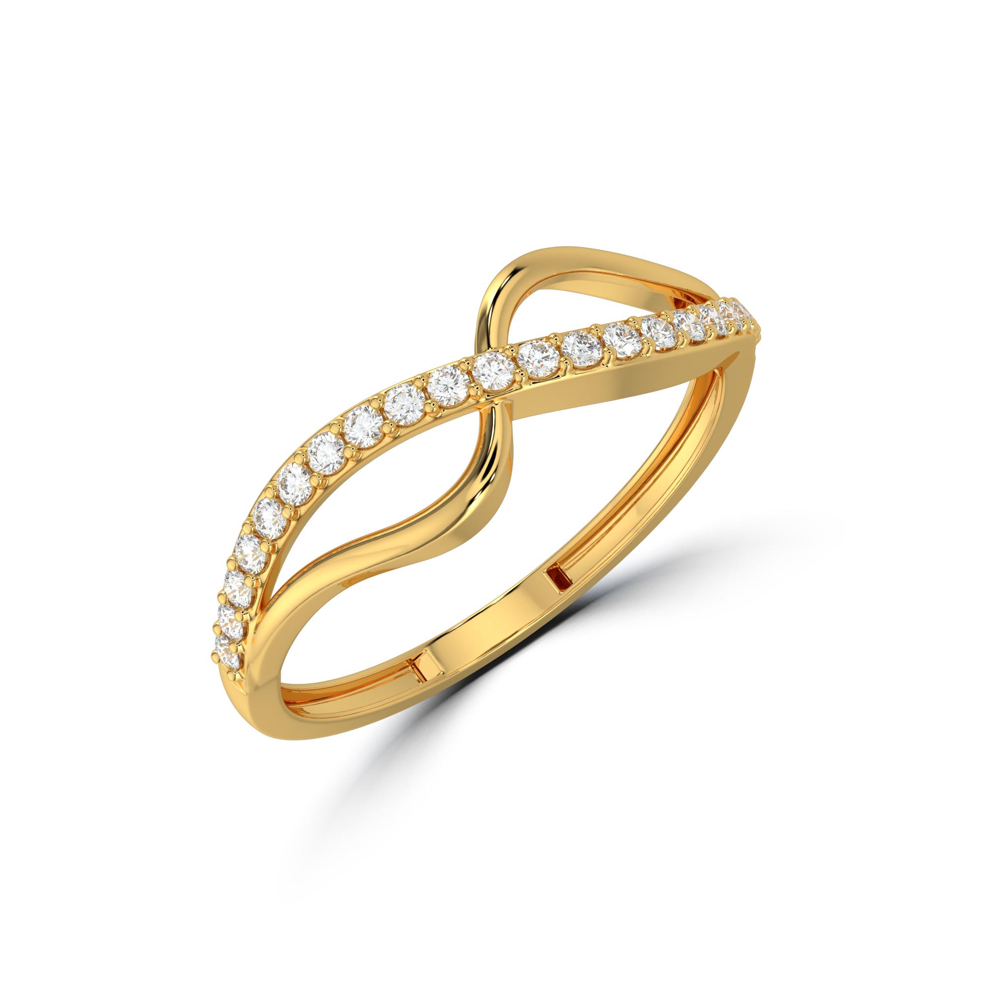 Aria Infinity Wave Ring , 13