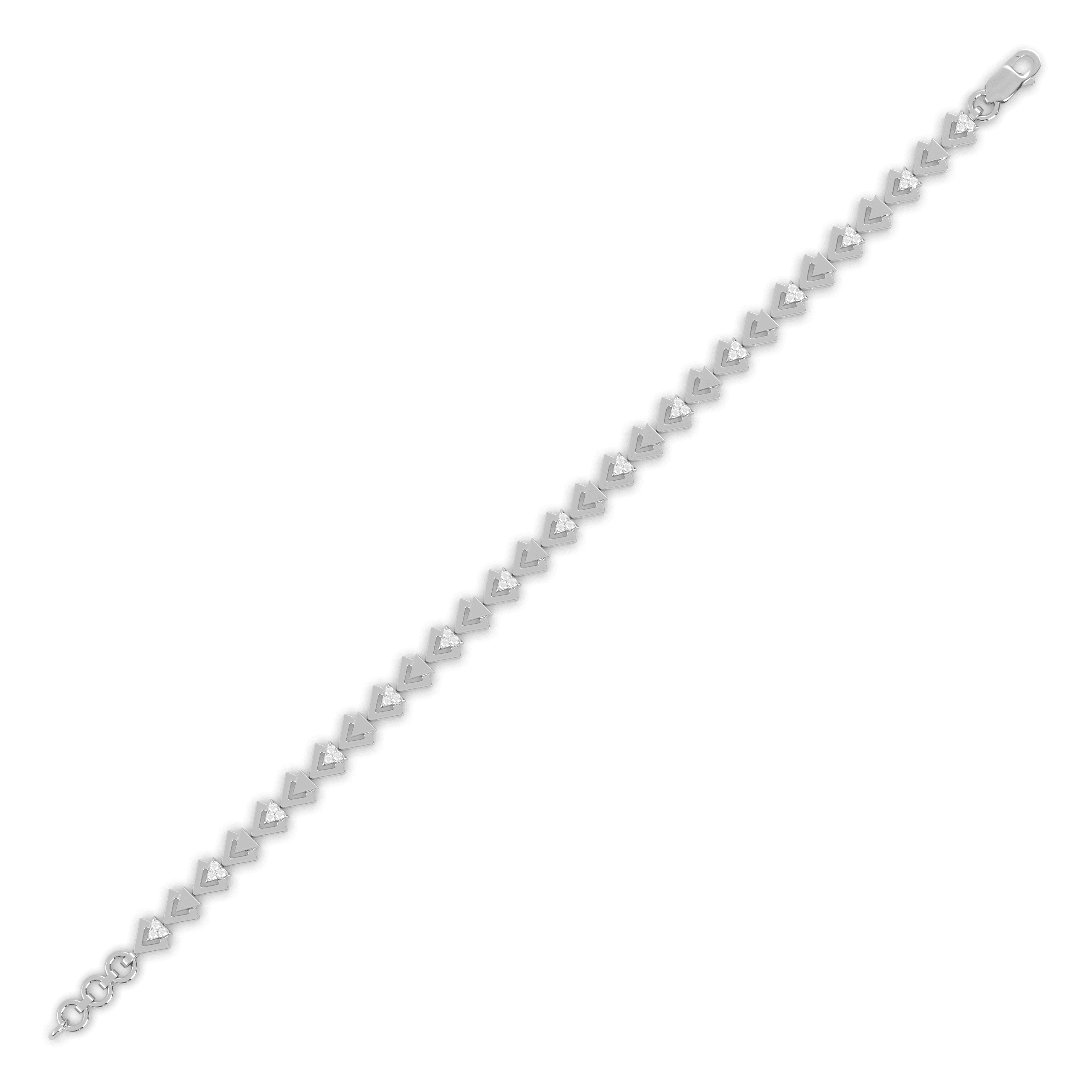 Geometric Arrow bracelet ,