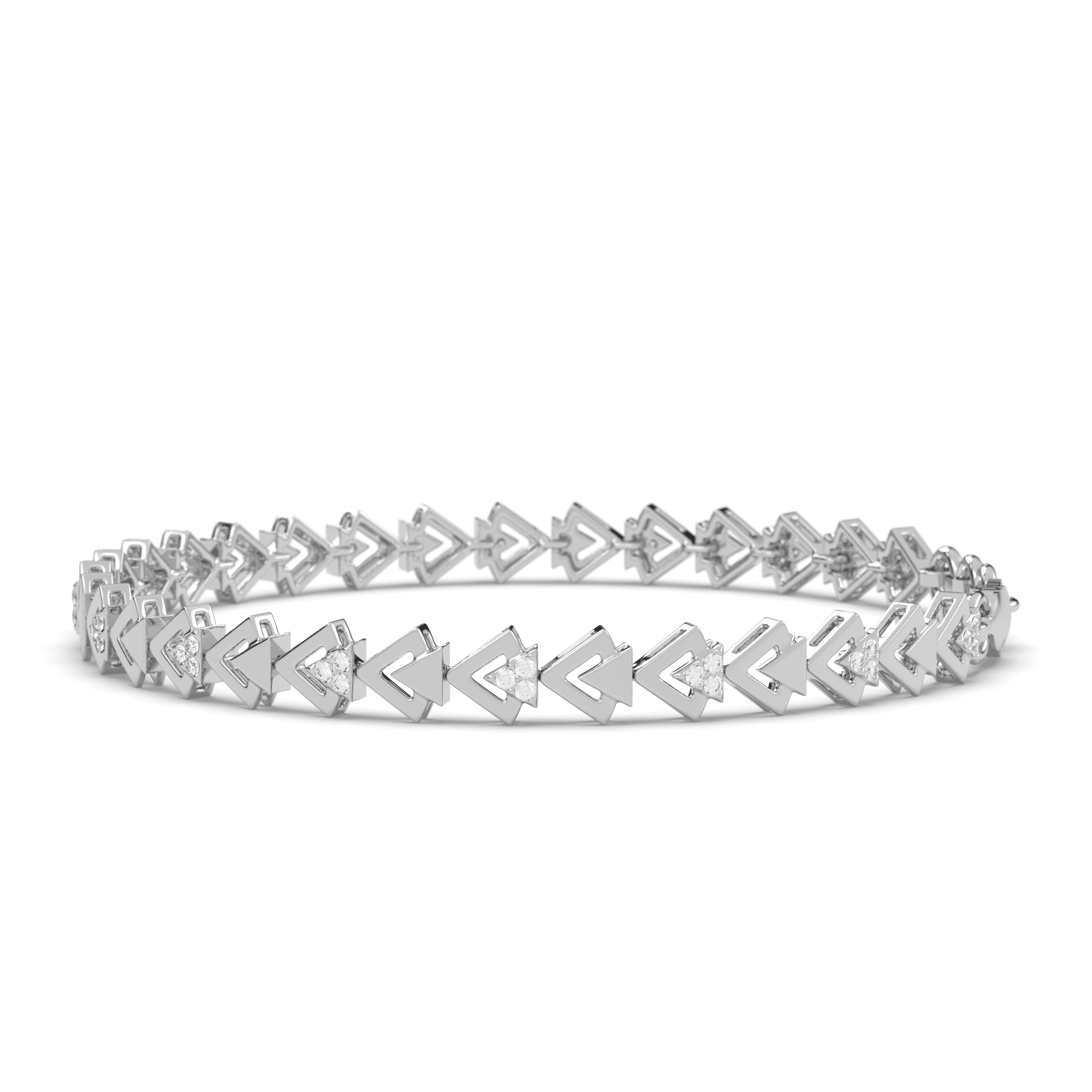 Geometric Arrow bracelet ,