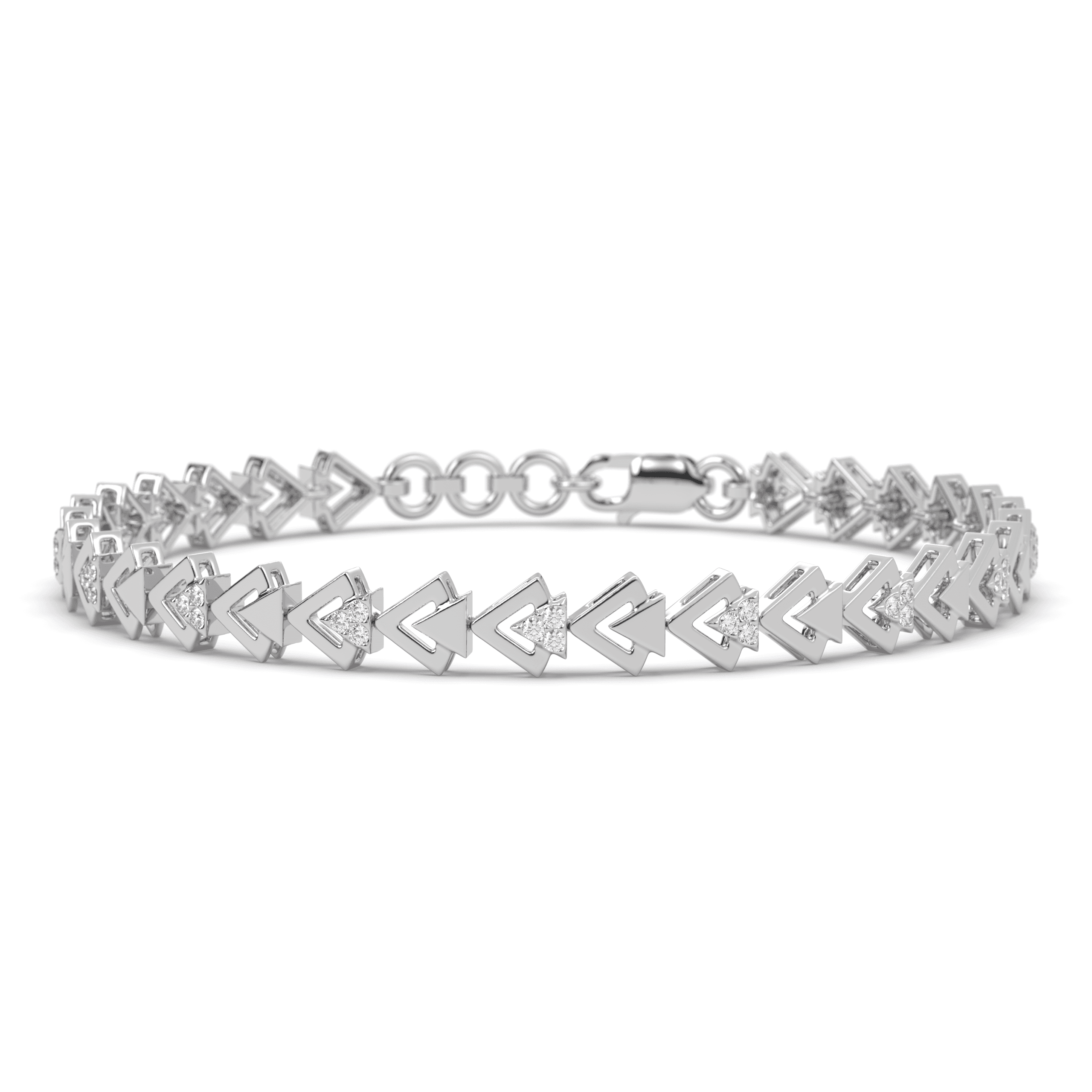 Geometric Arrow bracelet ,
