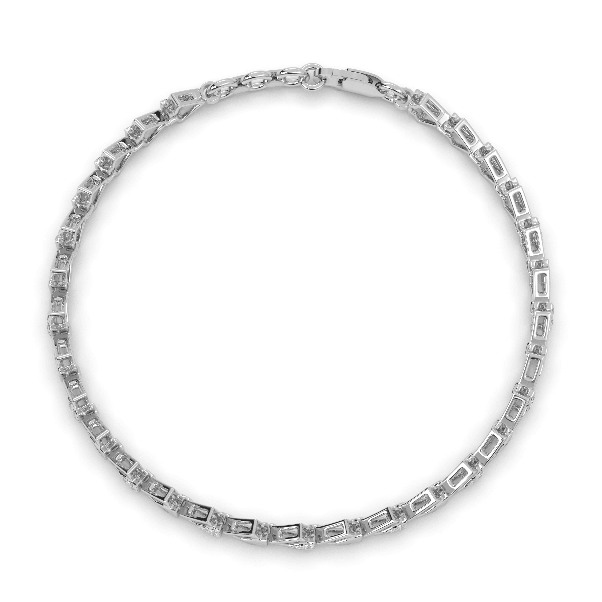 Geometric Arrow bracelet ,