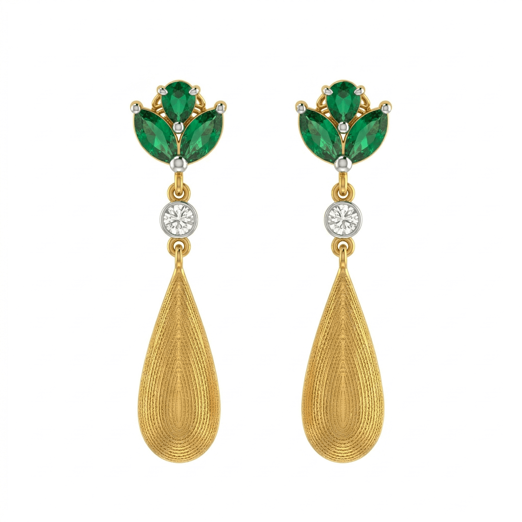 Green Leaf Gold Drops , South Screw