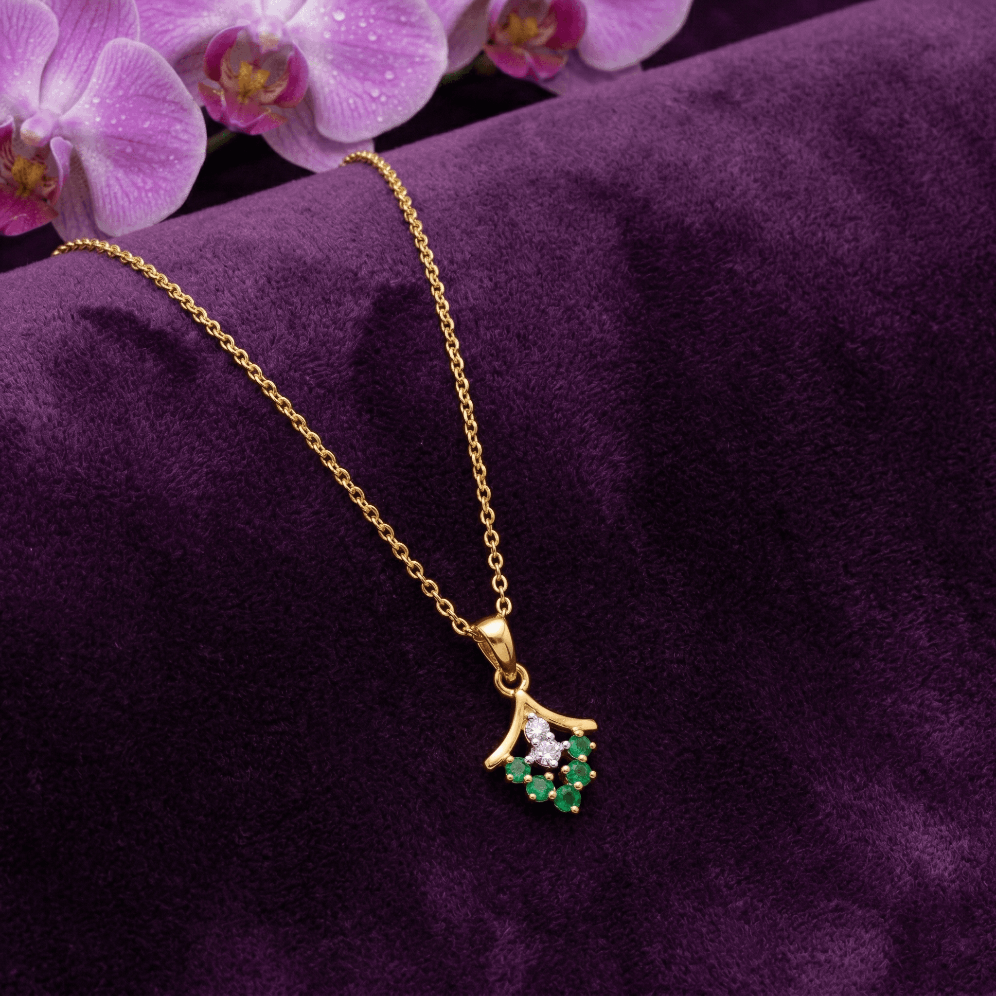 Sparkle Crown Pendant ,