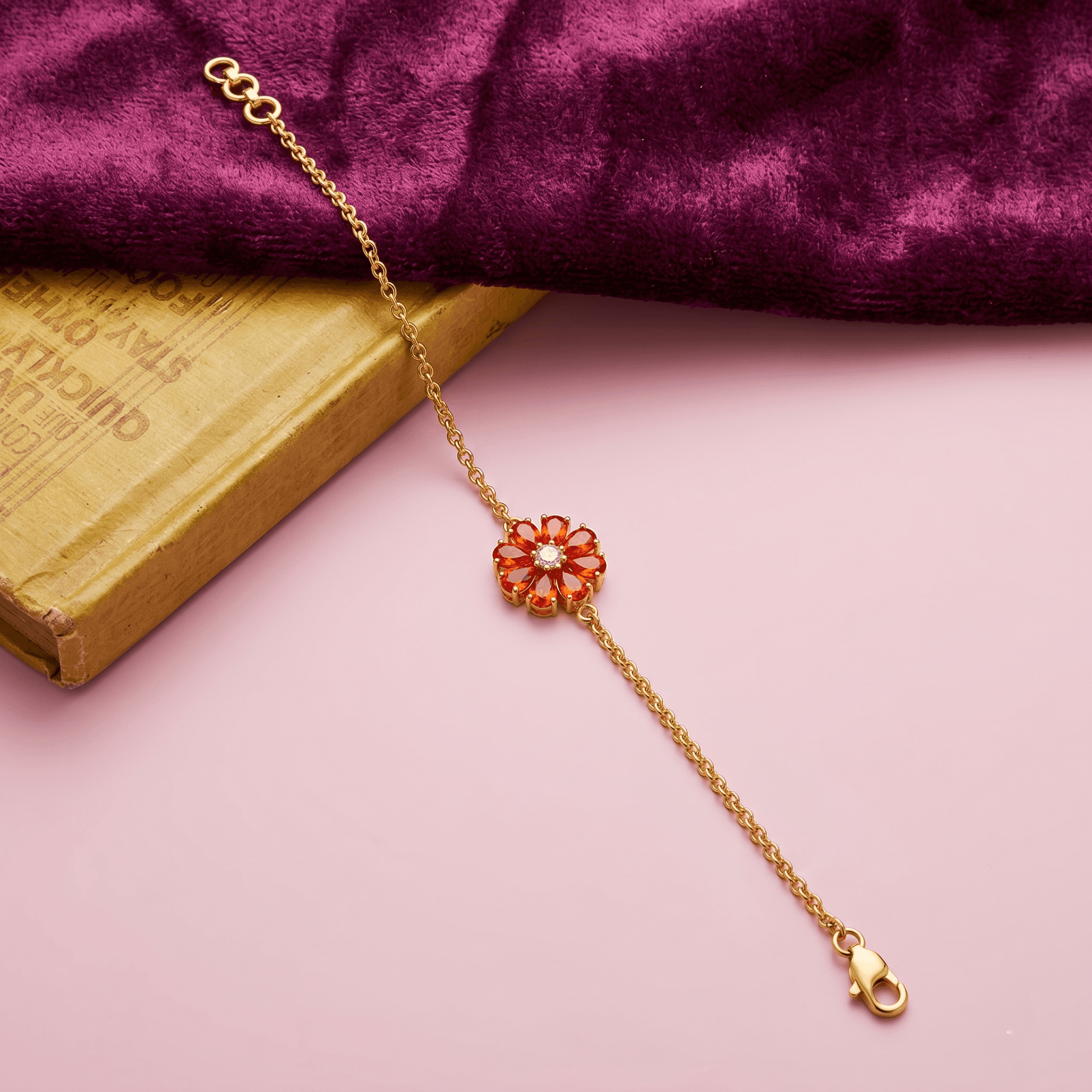 Petal Glow Bracelet ,