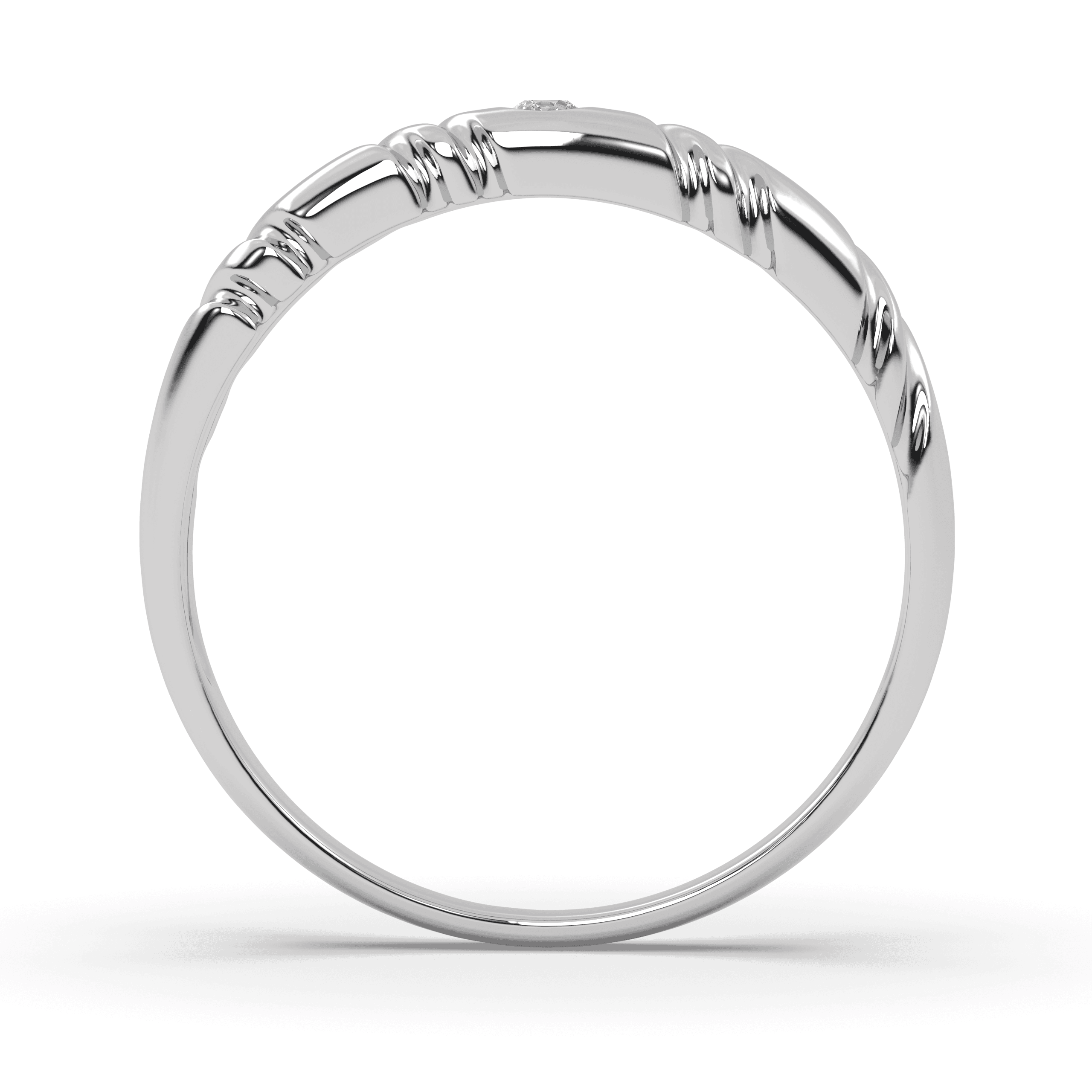 Silver couple rings , 13