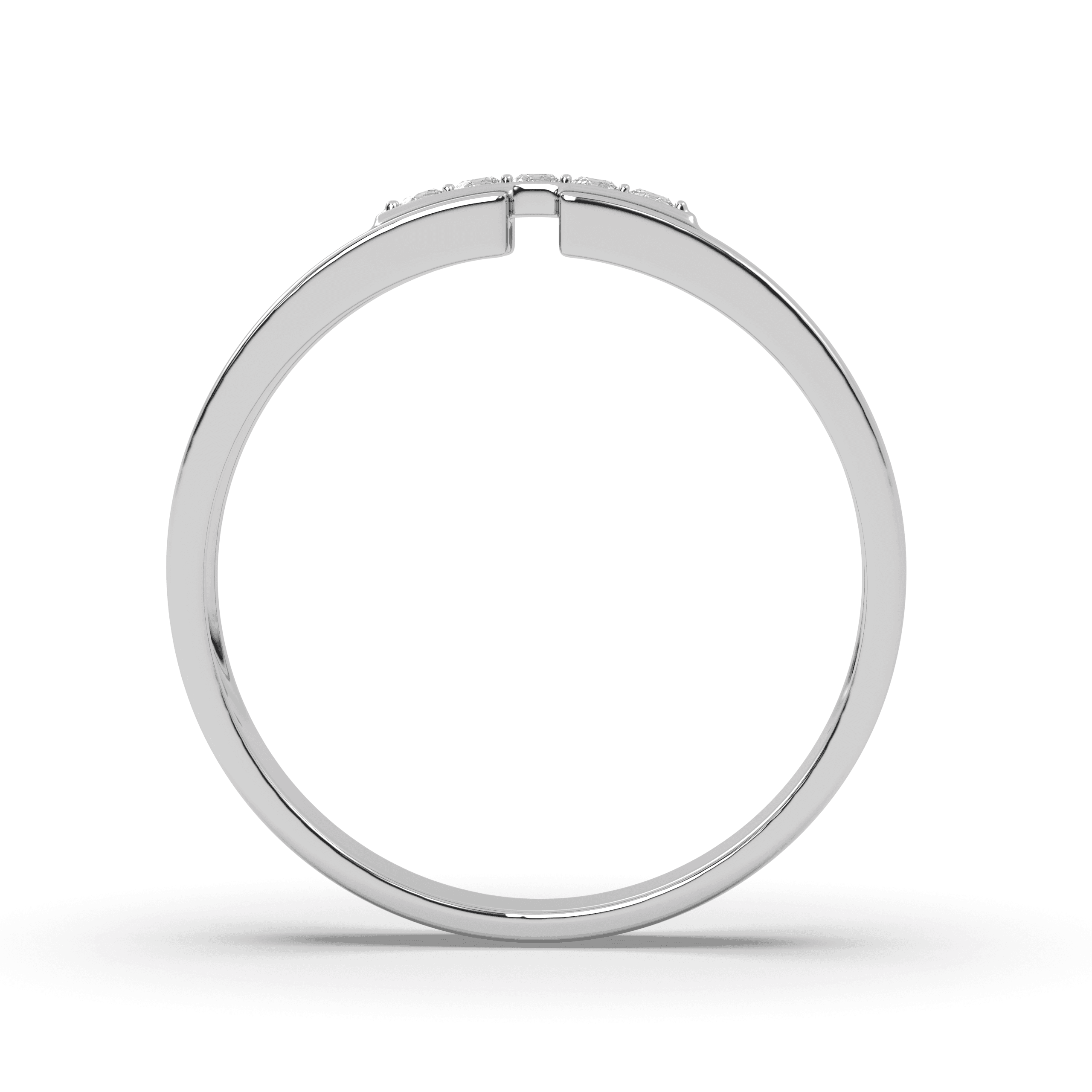 Twin Soul Matching Silver Couple Rings , 13