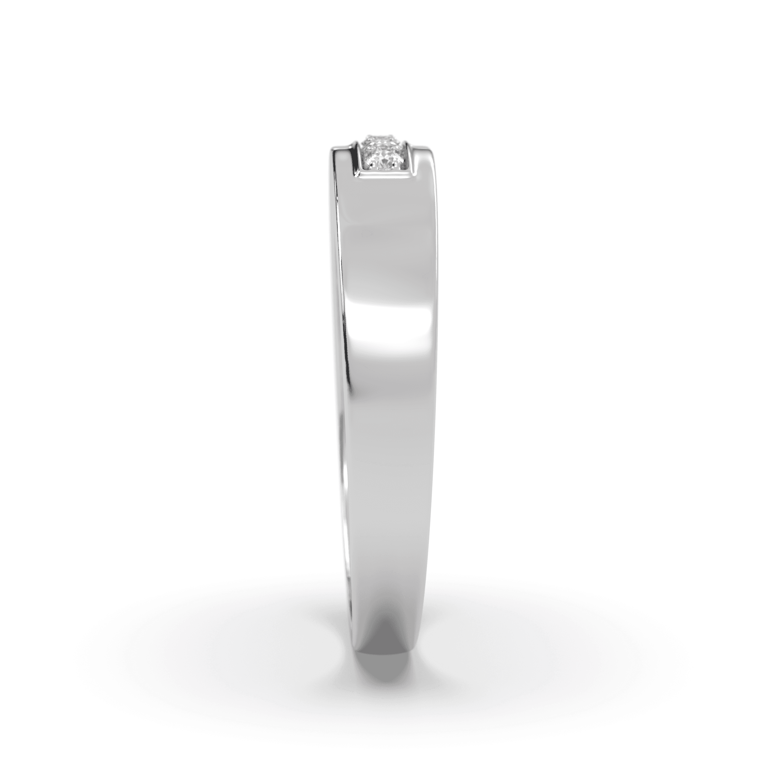 Twin Soul Matching Silver Couple Rings , 13
