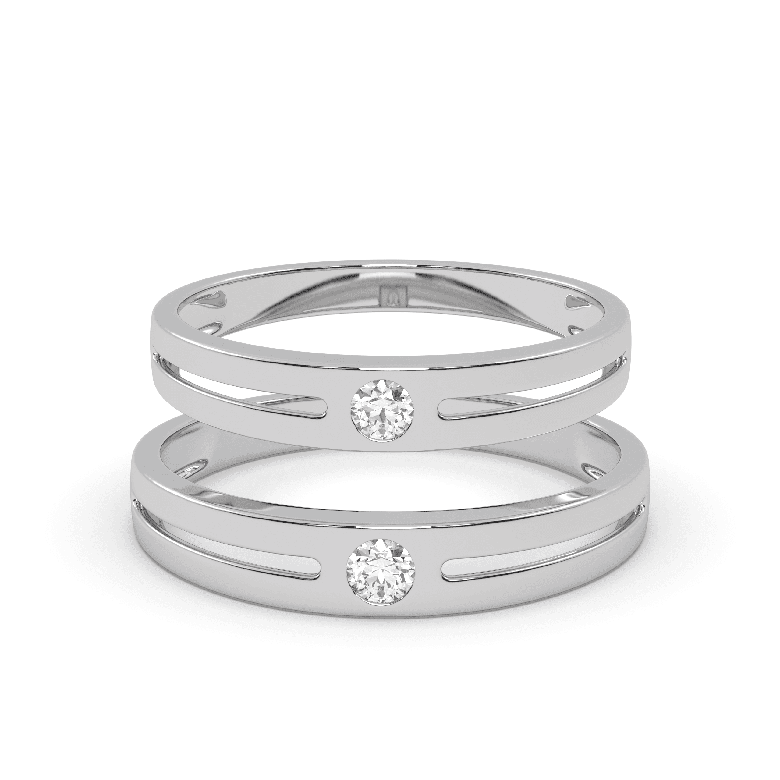 Parallel Lines Matching Promise Ring , 13