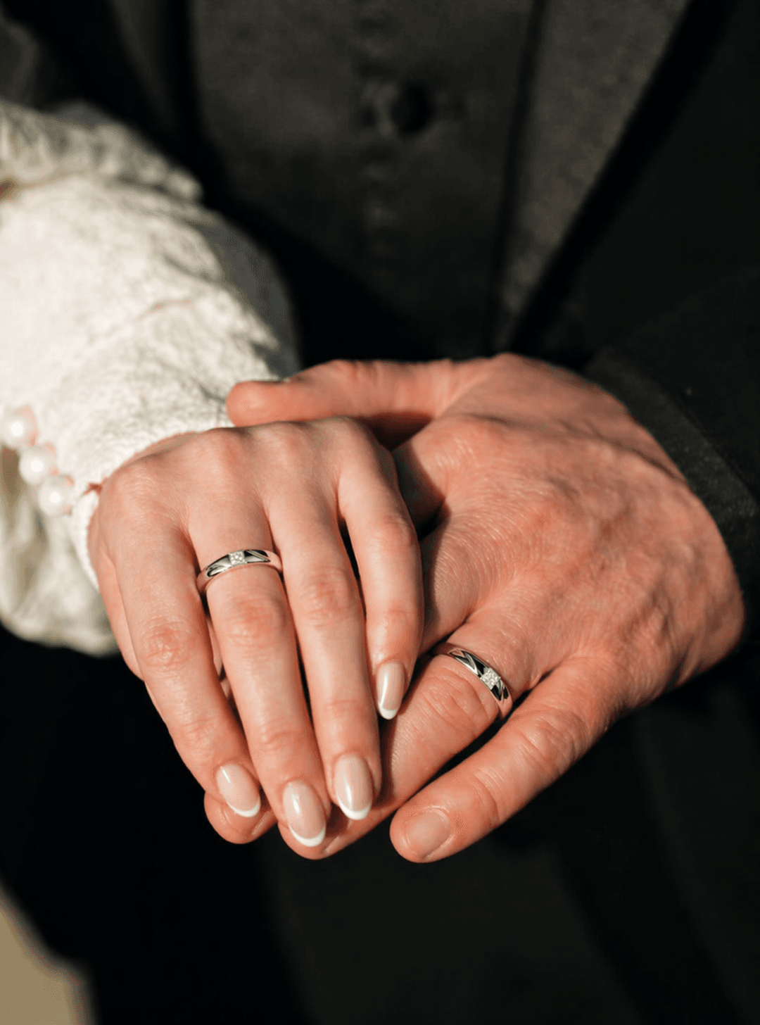 True Love Matching Silver Ring , 13