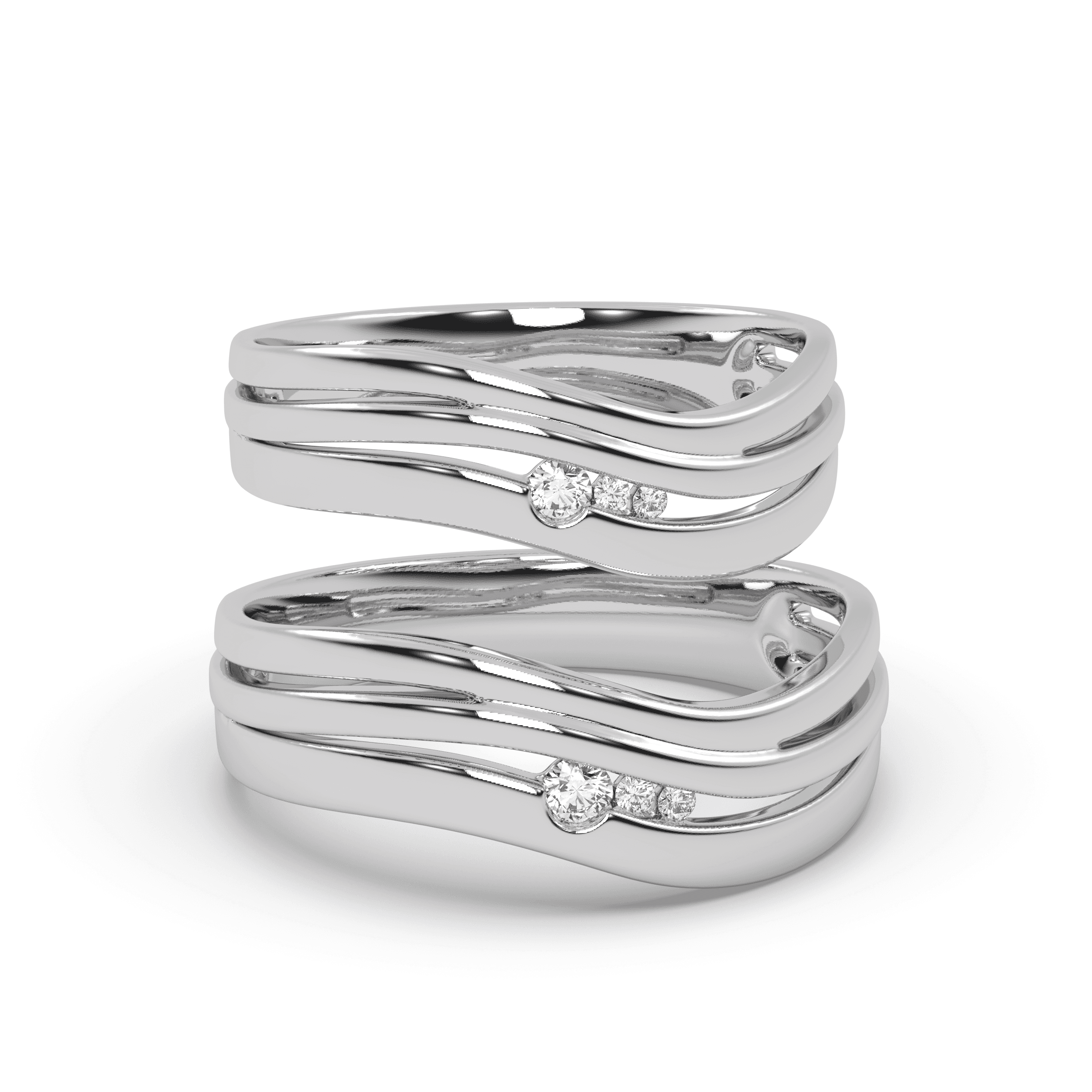Classic Promise Couple Ring , 13