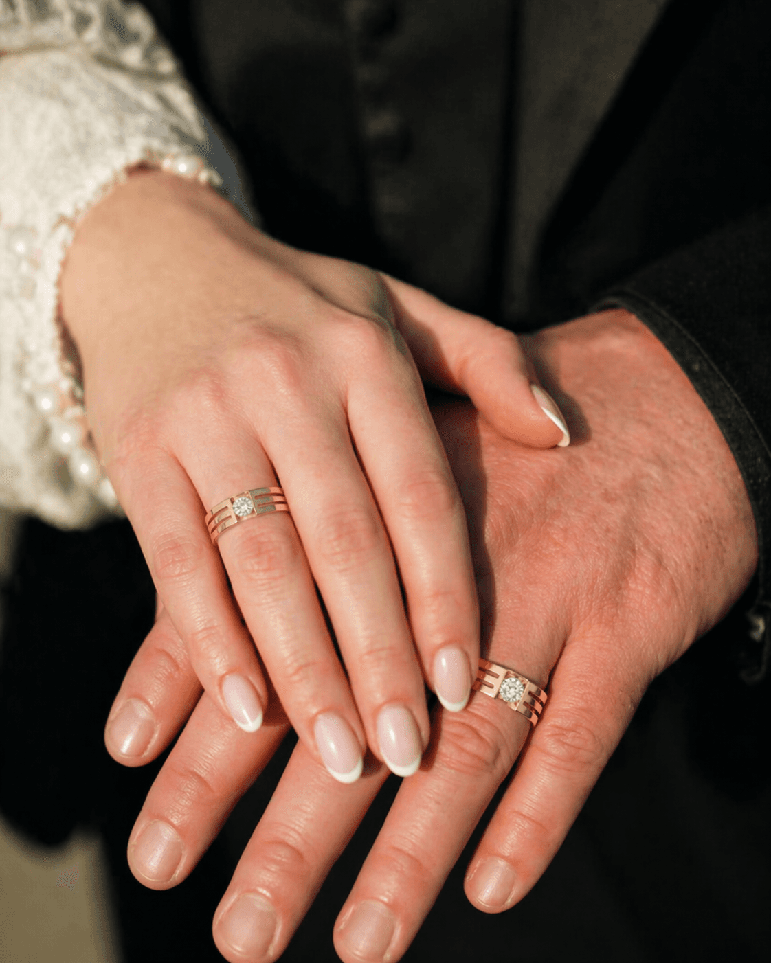 Forever Match Solitaire Couple Set , 13
