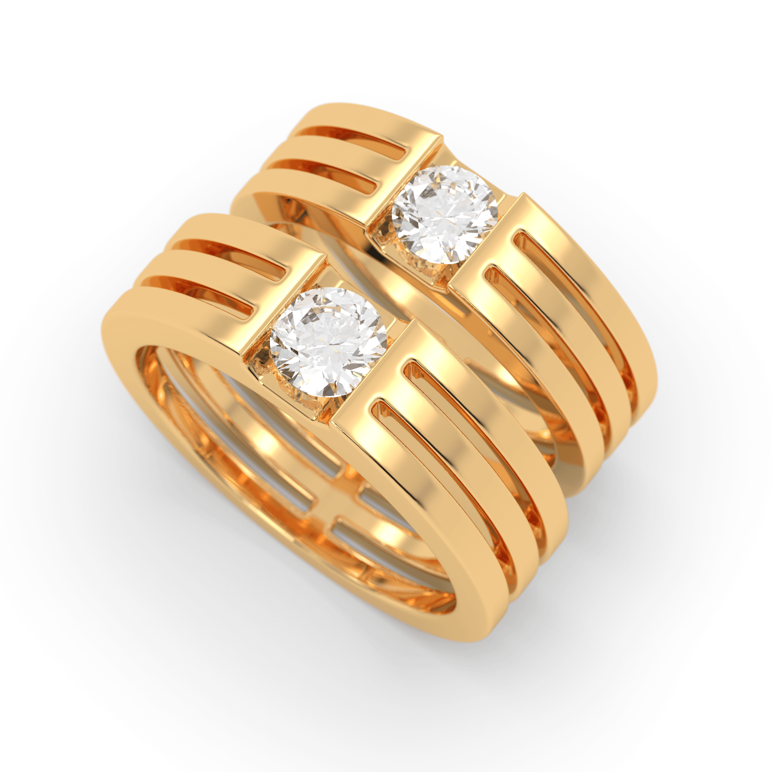 Forever Match Solitaire Couple Set , 13