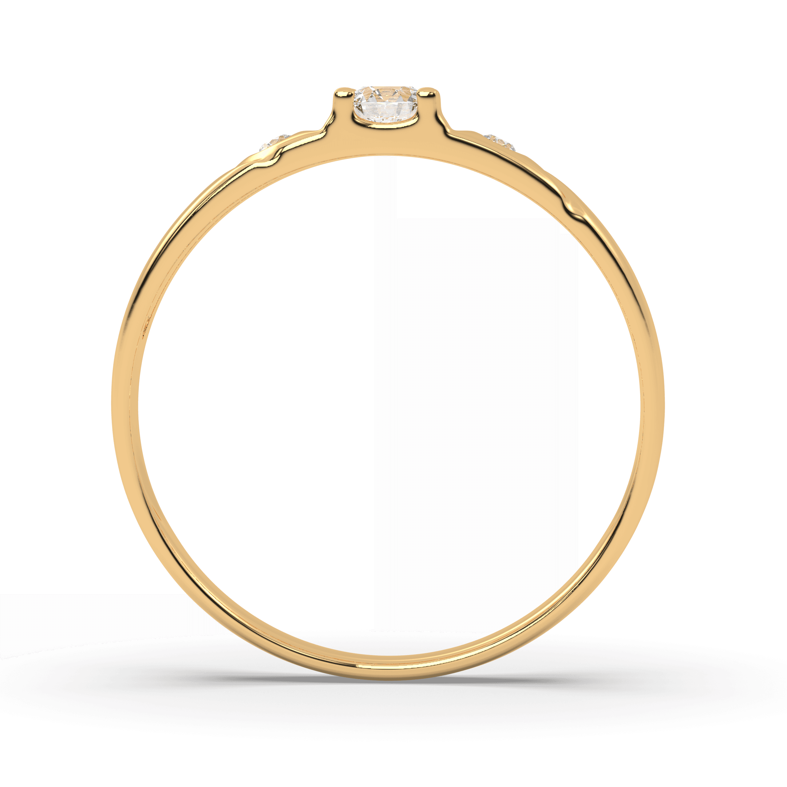 Eternal Bond Matching Vermeil gold Couple Rings , 13