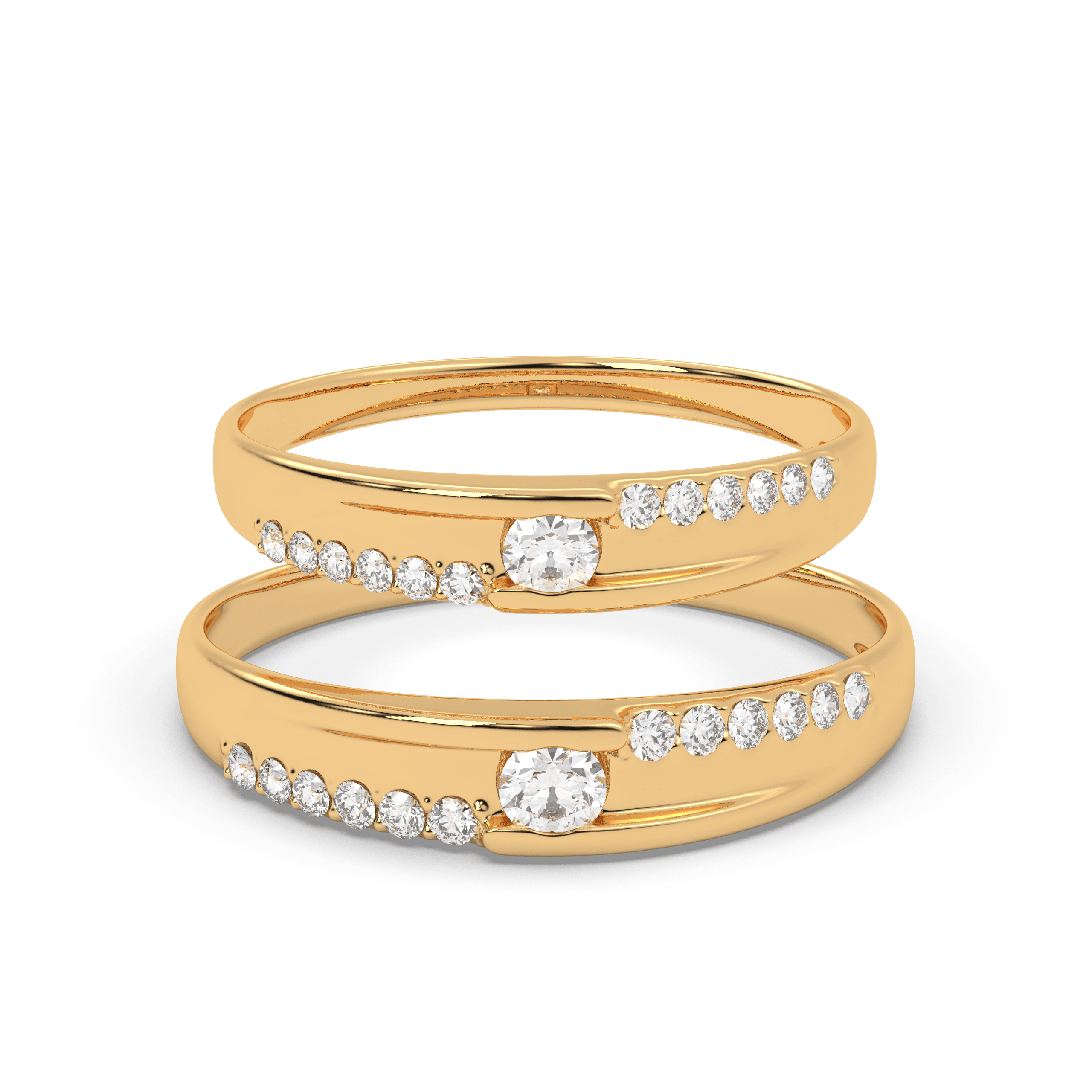 Twin Soul Rings Everlasting Love Bands , 13