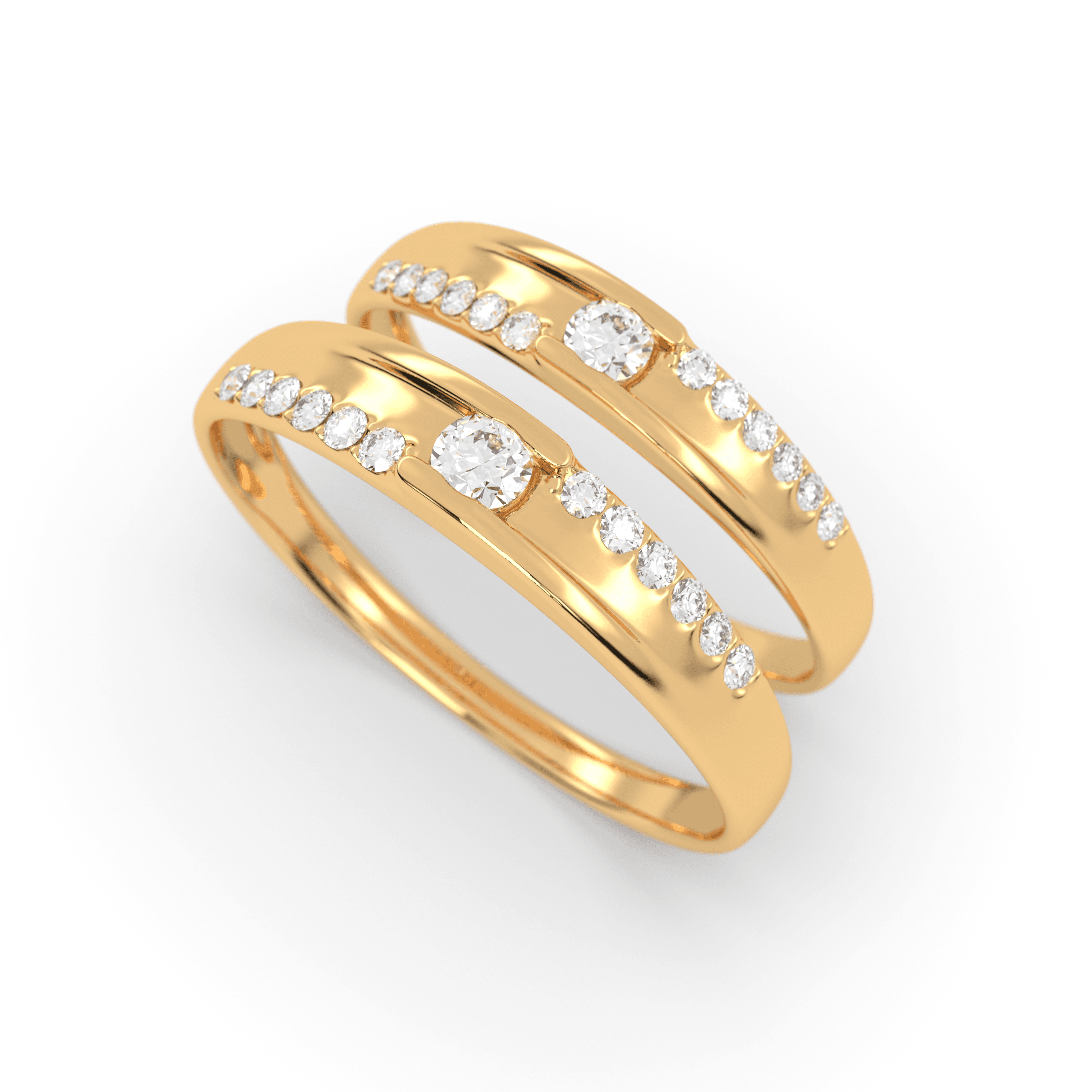 Twin Soul Rings Everlasting Love Bands , 13