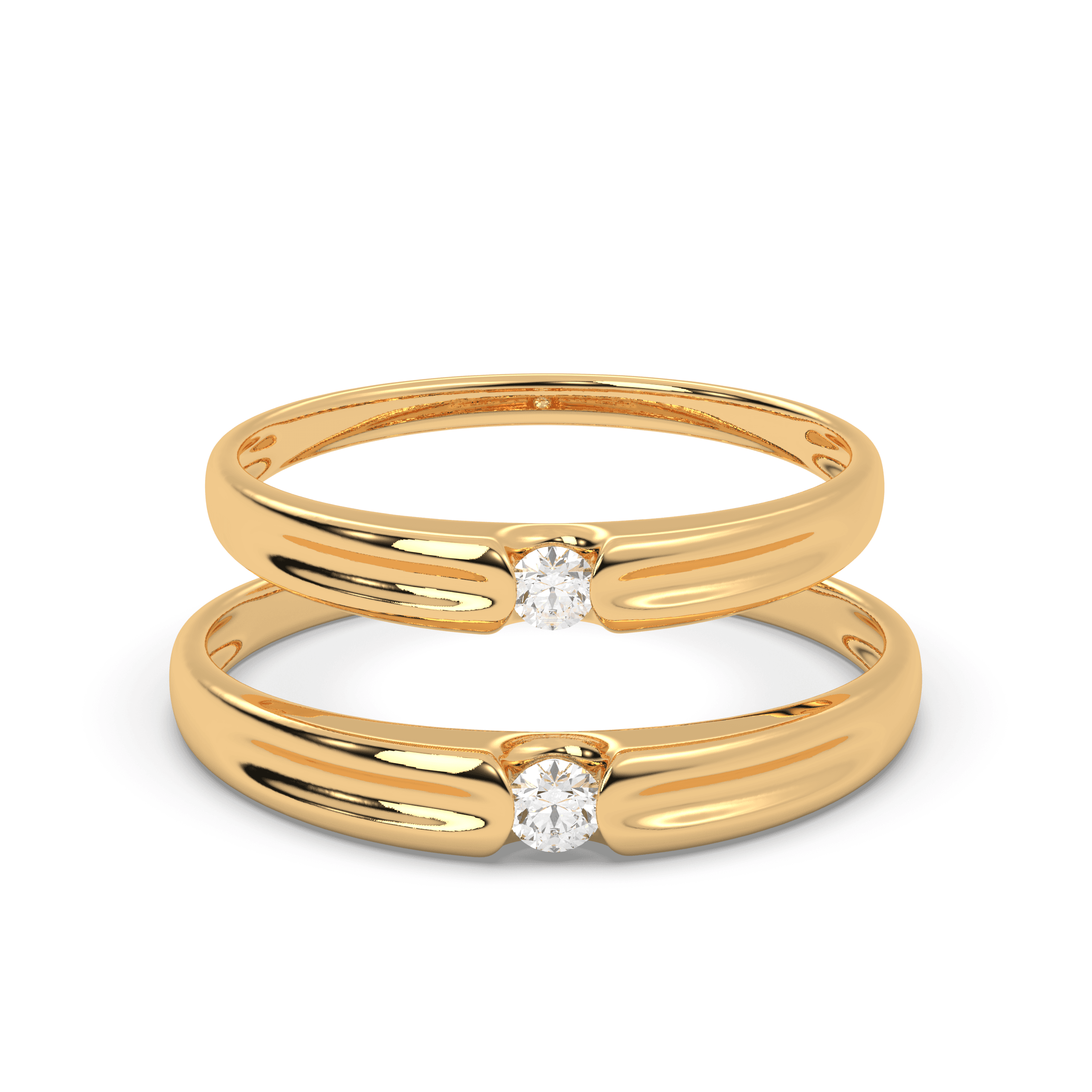 Nova Couple Rings PureBond Bands , 13
