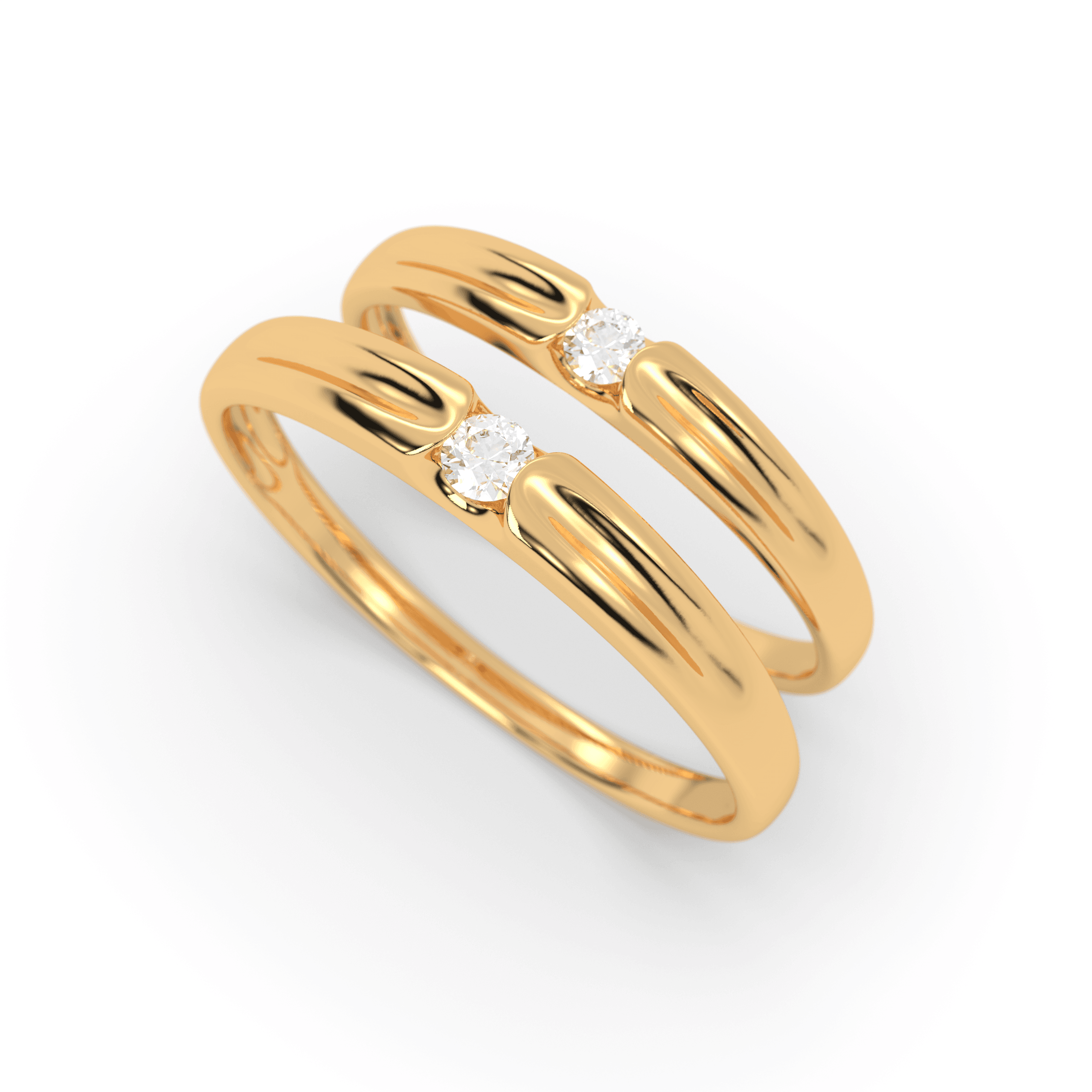 Nova Couple Rings PureBond Bands , 13