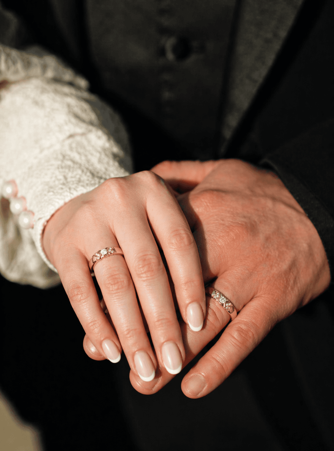 Eternal Bond Gold-Plated Vermeil gold Couple Rings. , 13