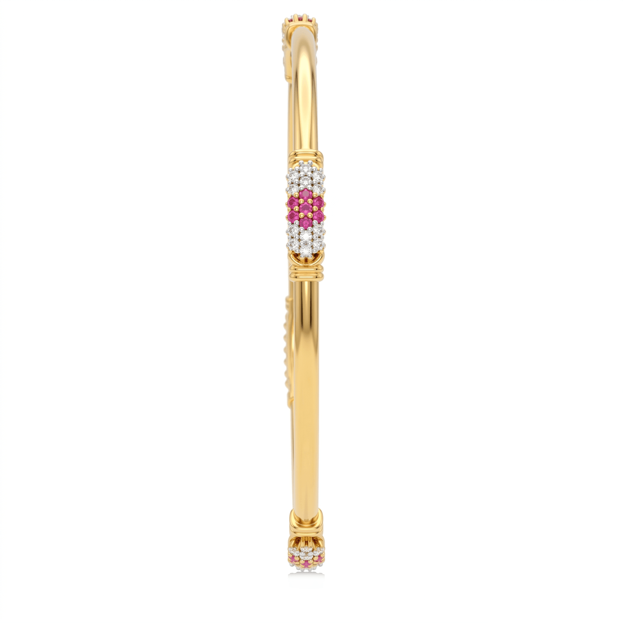 Dainty Floral Bangle , 2.3