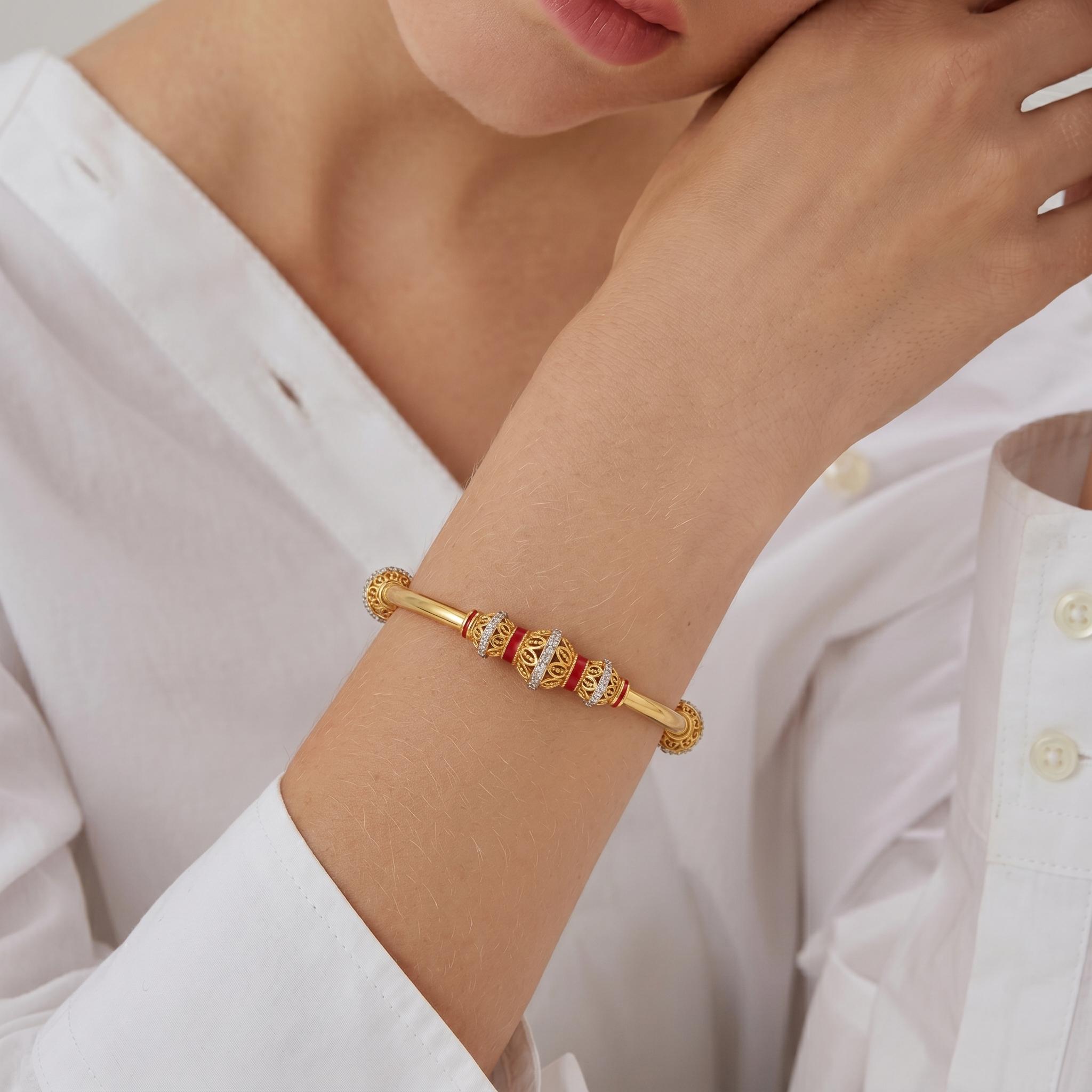 Royal Filigree Bangle , 2.3