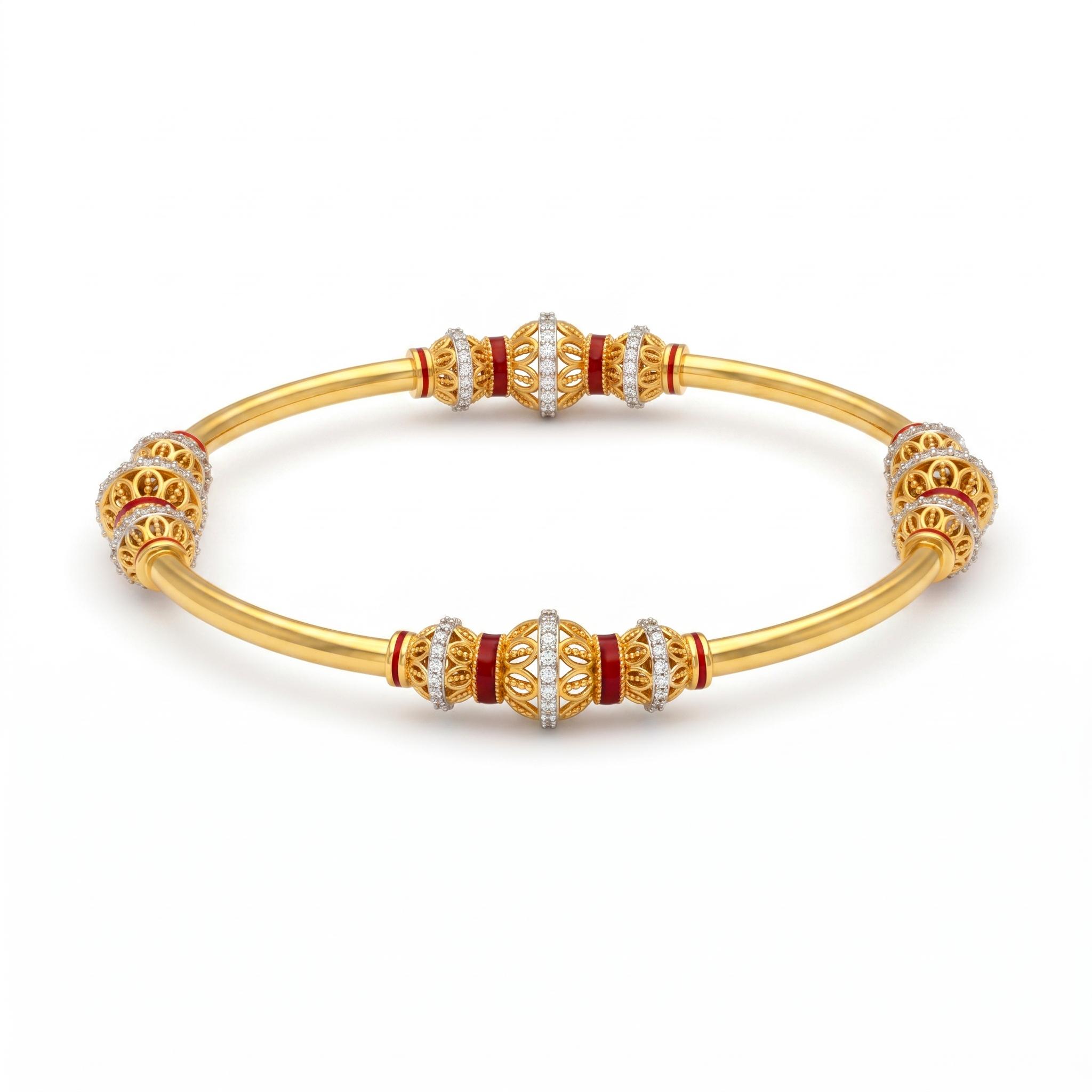 Royal Filigree Bangle , 2.3