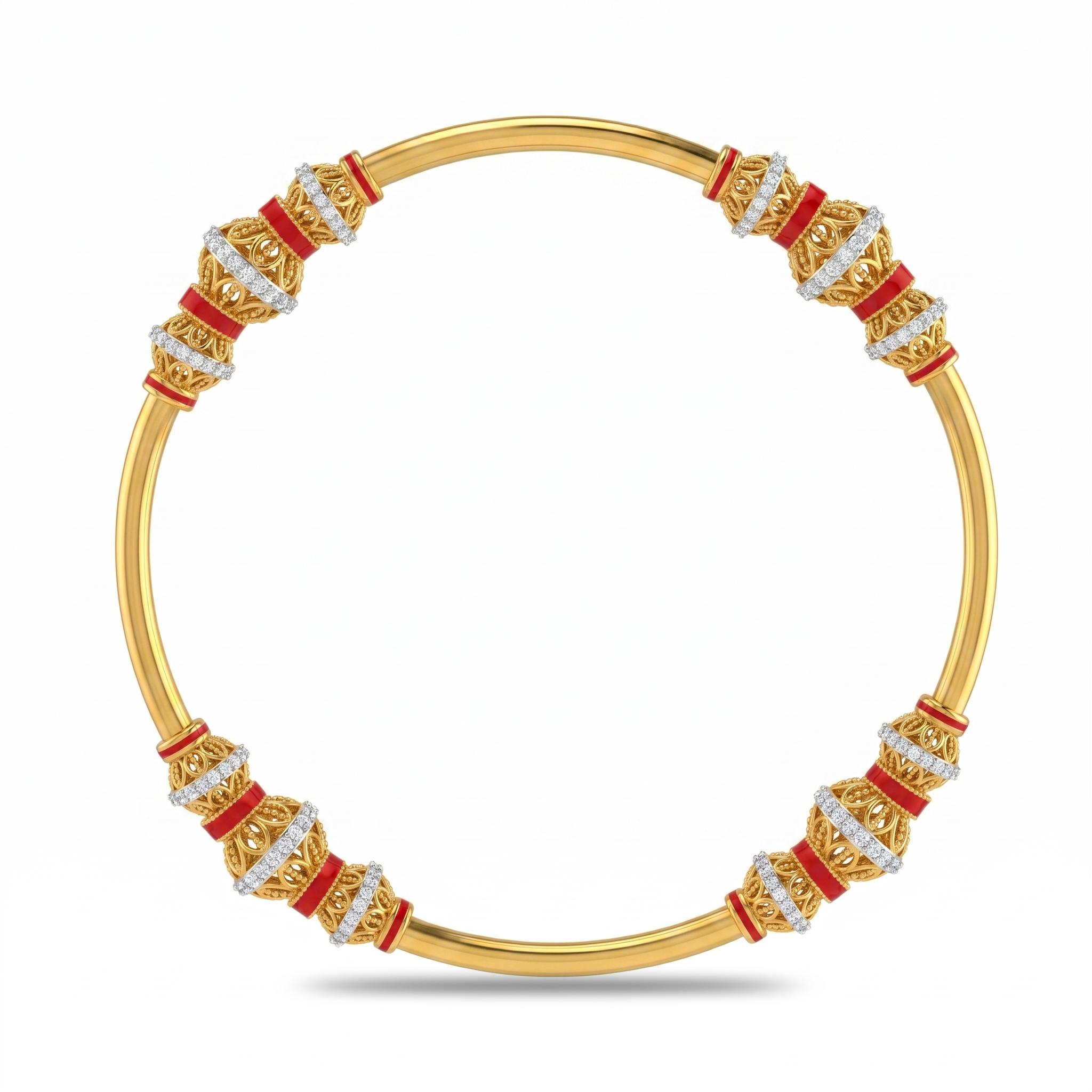Royal Filigree Bangle , 2.3