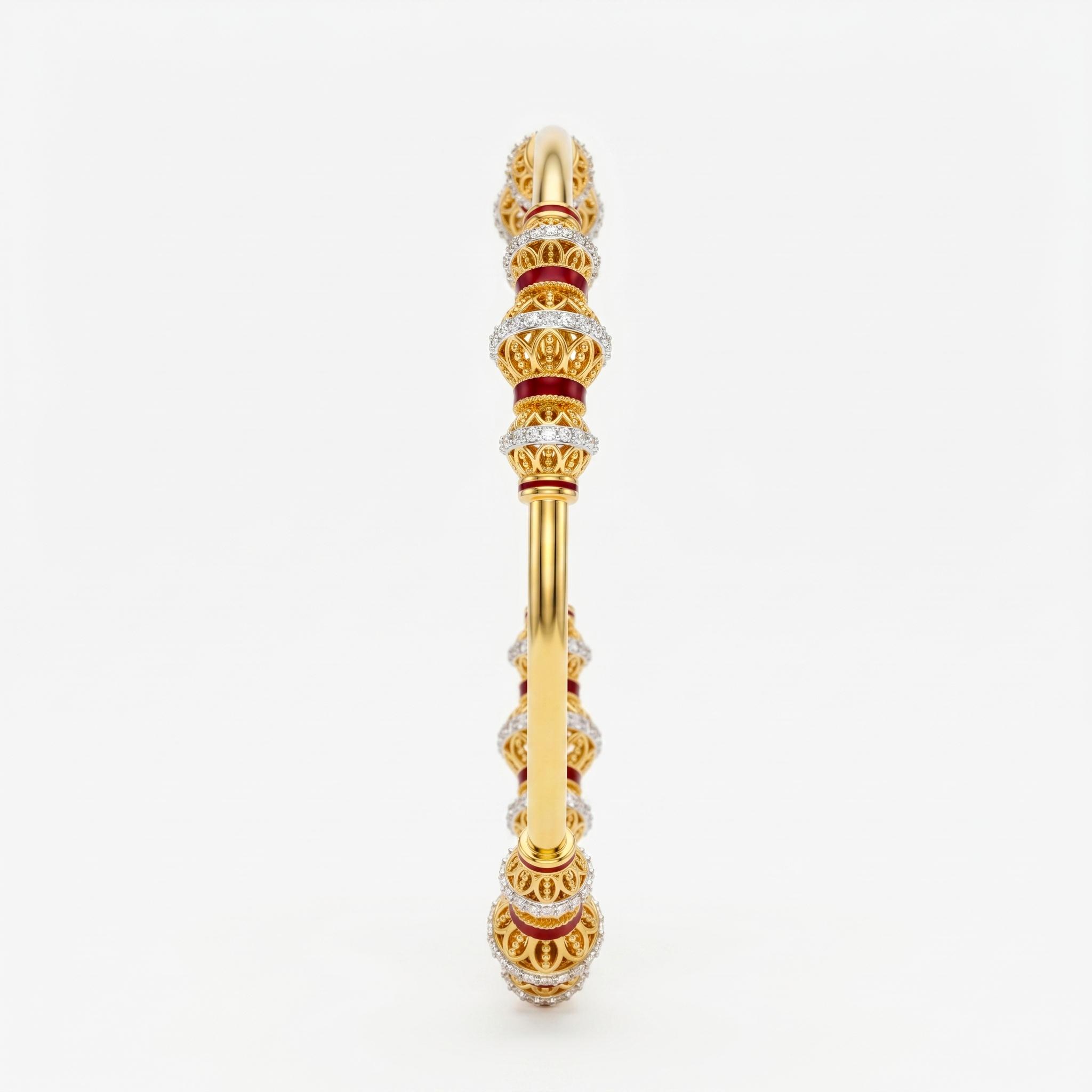 Royal Filigree Bangle , 2.3