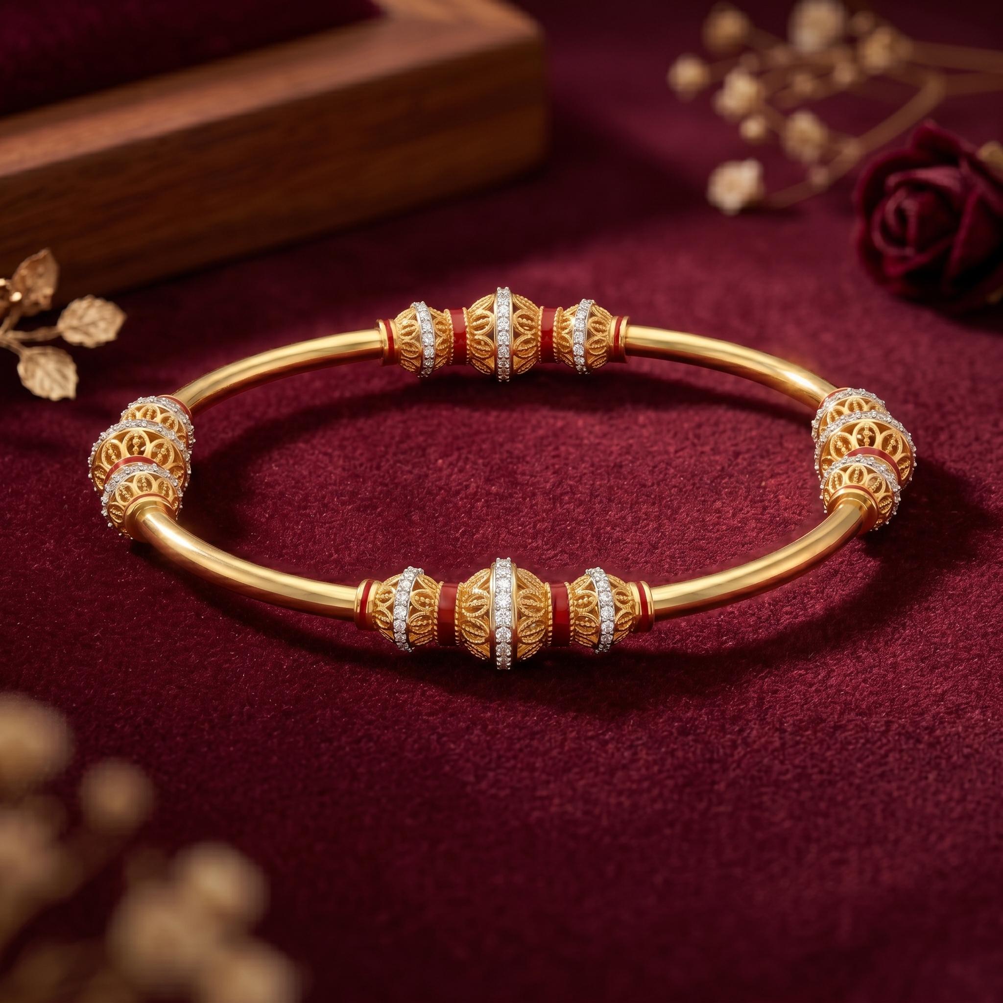 Royal Filigree Bangle , 2.3